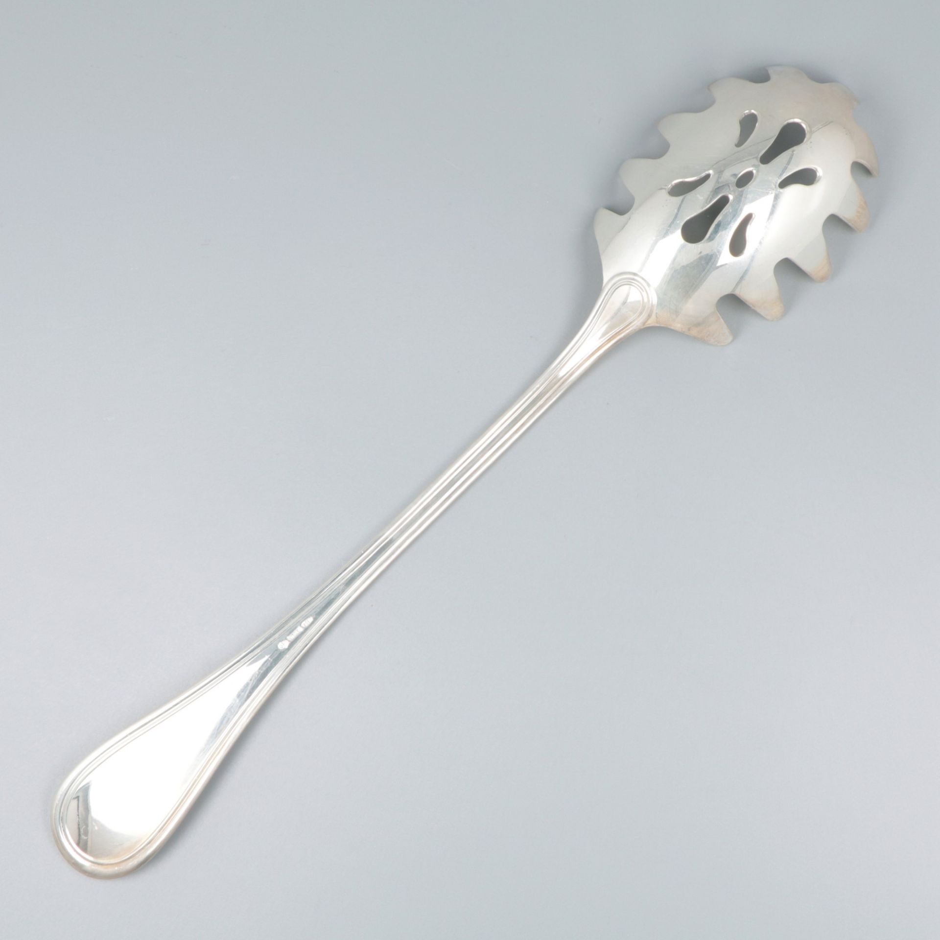 Spaghetti serving spoon silver. - Image 2 of 6