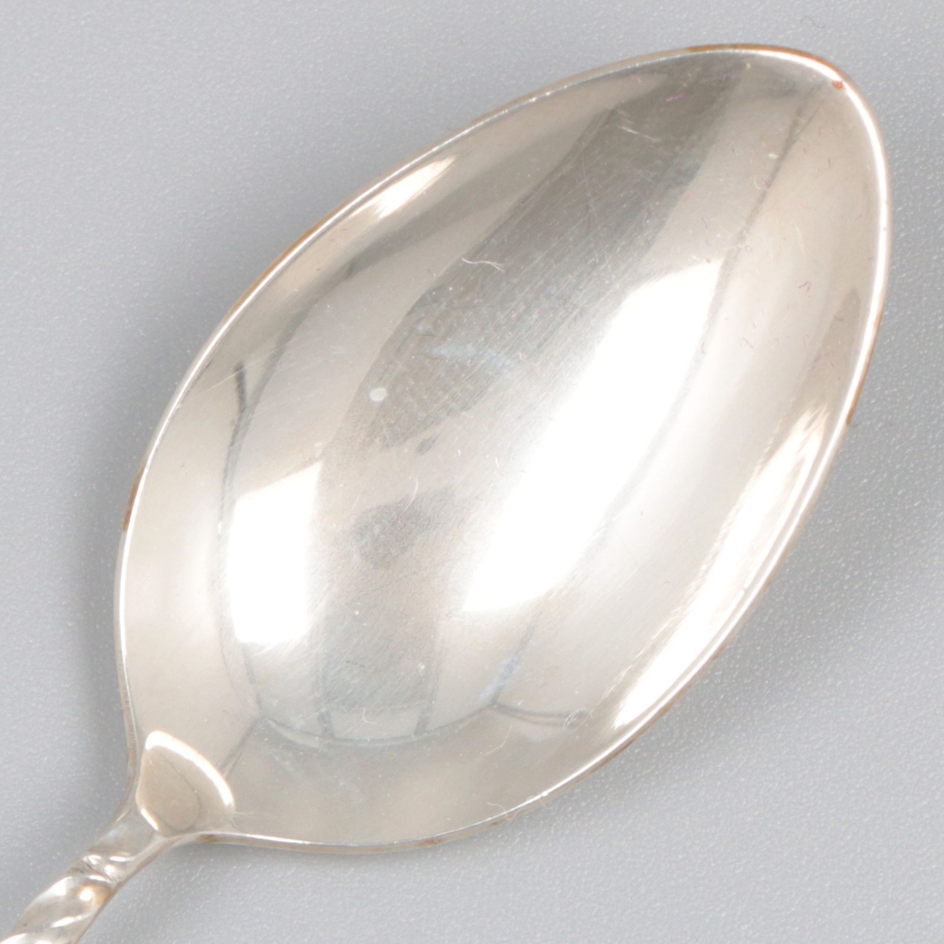 12-piece set of coffee / teaspoons silver. - Image 3 of 6