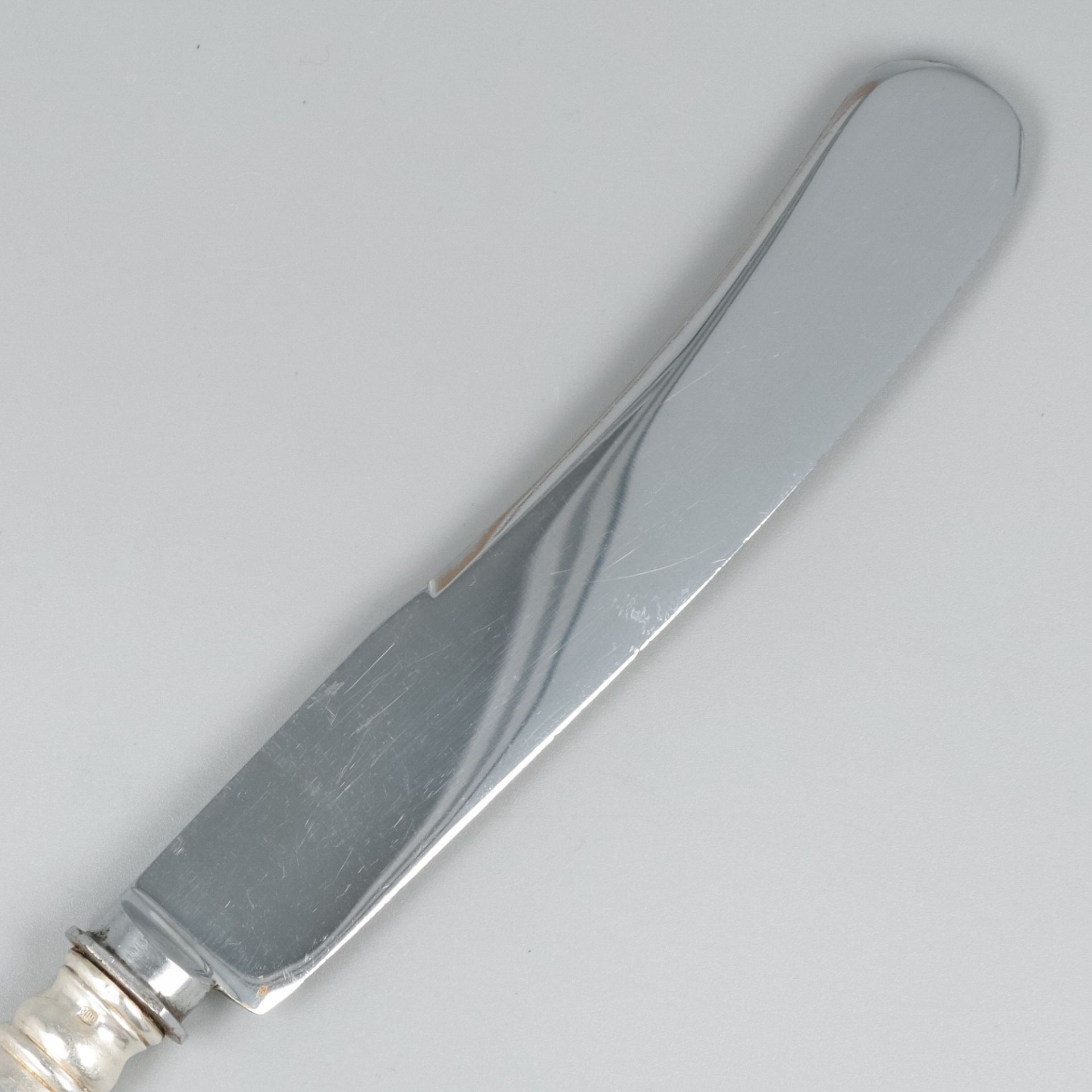 6-piece set dinner knives silver. - Image 5 of 6