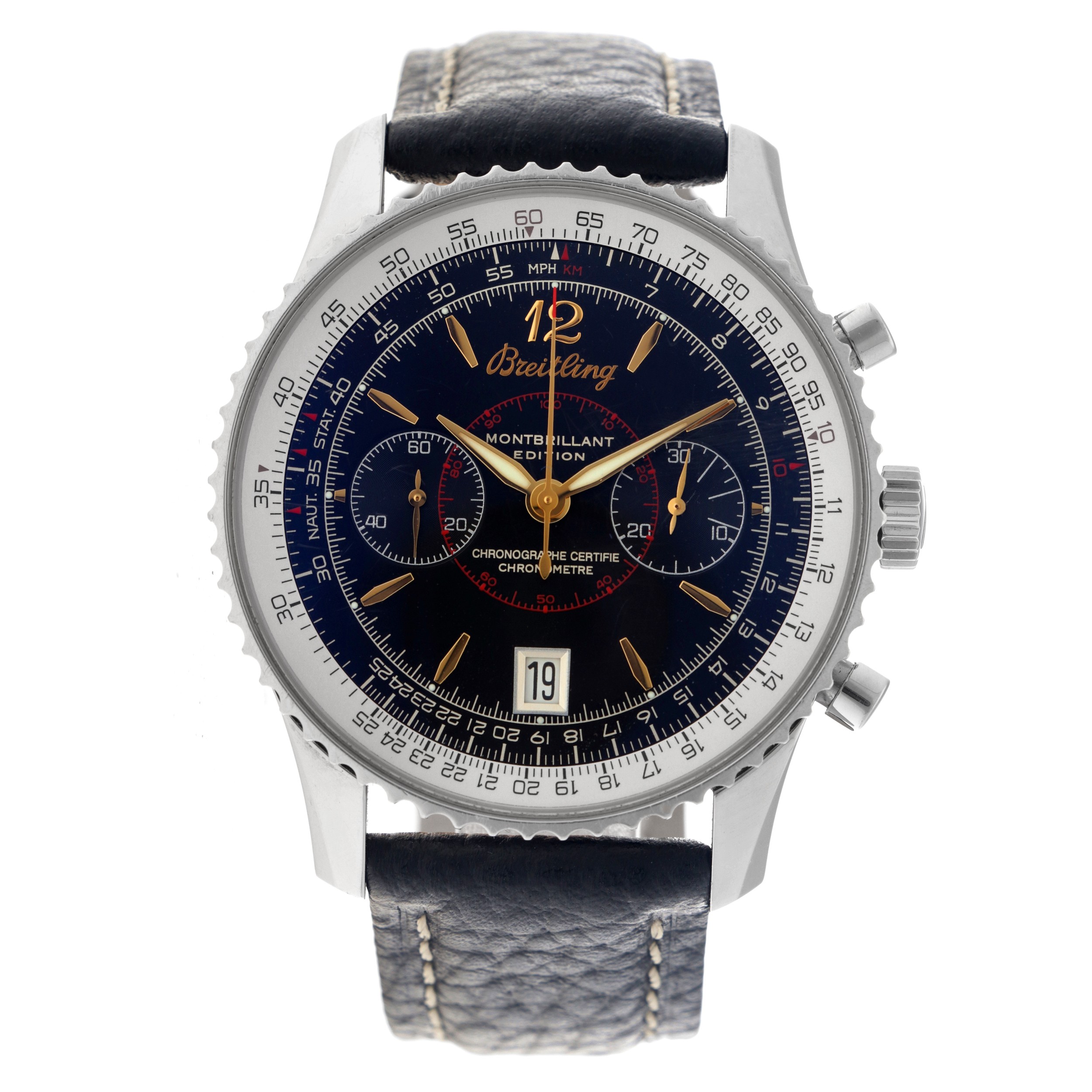 No Reserve - Breitling Navitimer Montbrilliant A48330 - Men's watch - 2006.