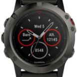 No Reserve - NOS Garmin Fenix 5X Sapphire Edition S/N 54G259692 - Men's smartwatch.