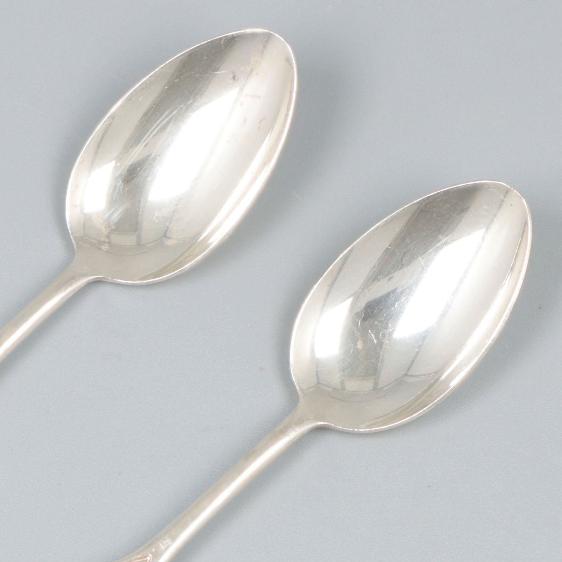 12-piece set of coffee spoons silver. - Bild 3 aus 6