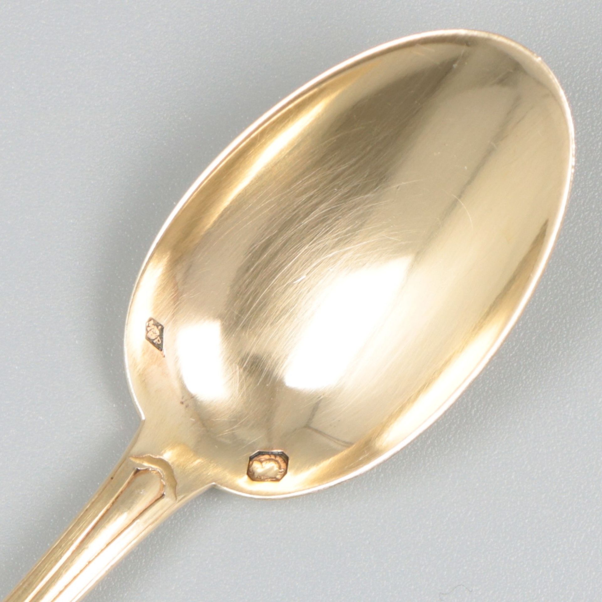 12-piece silver teaspoon set. - Image 3 of 6