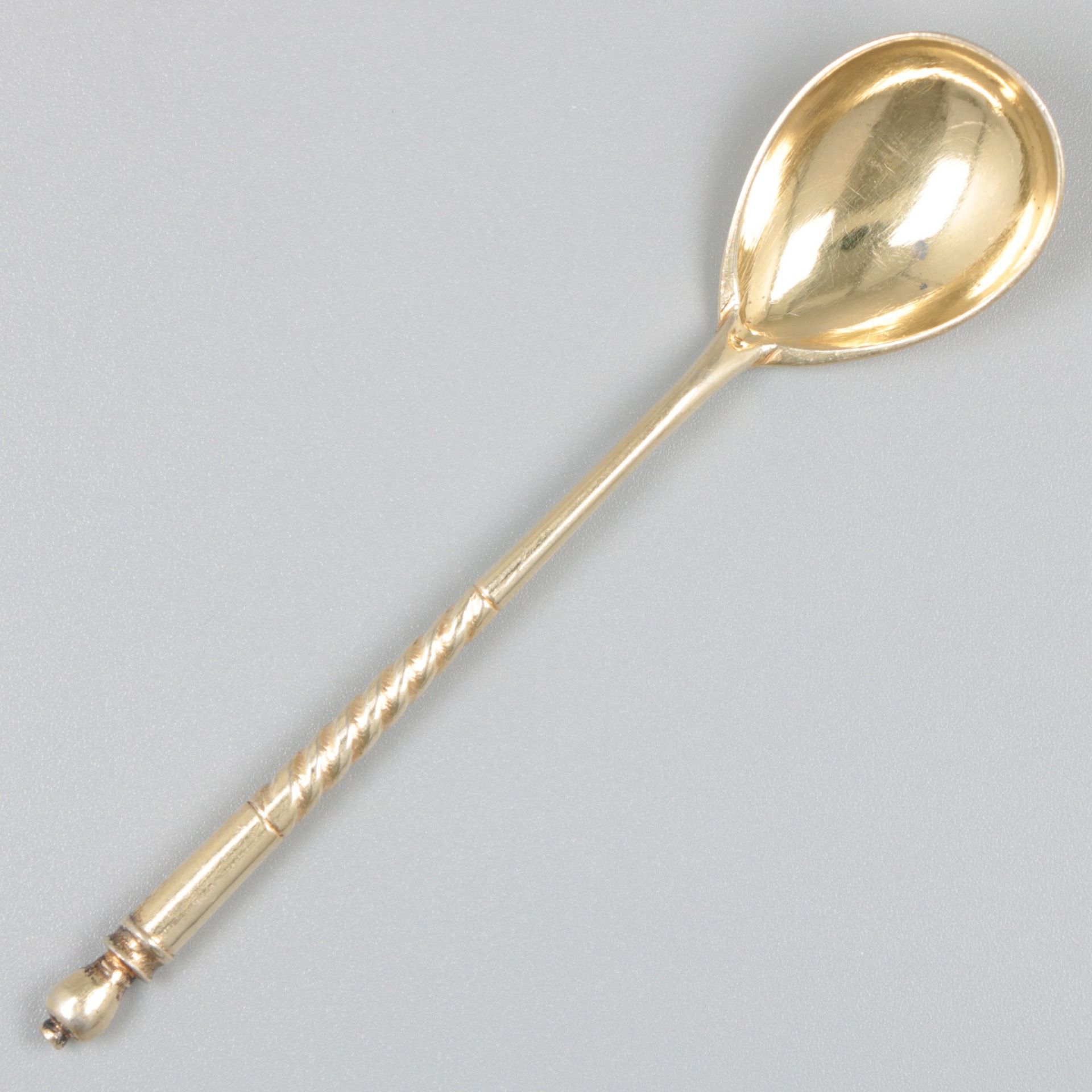 5-piece set of coffee spoons, silver. - Bild 2 aus 5