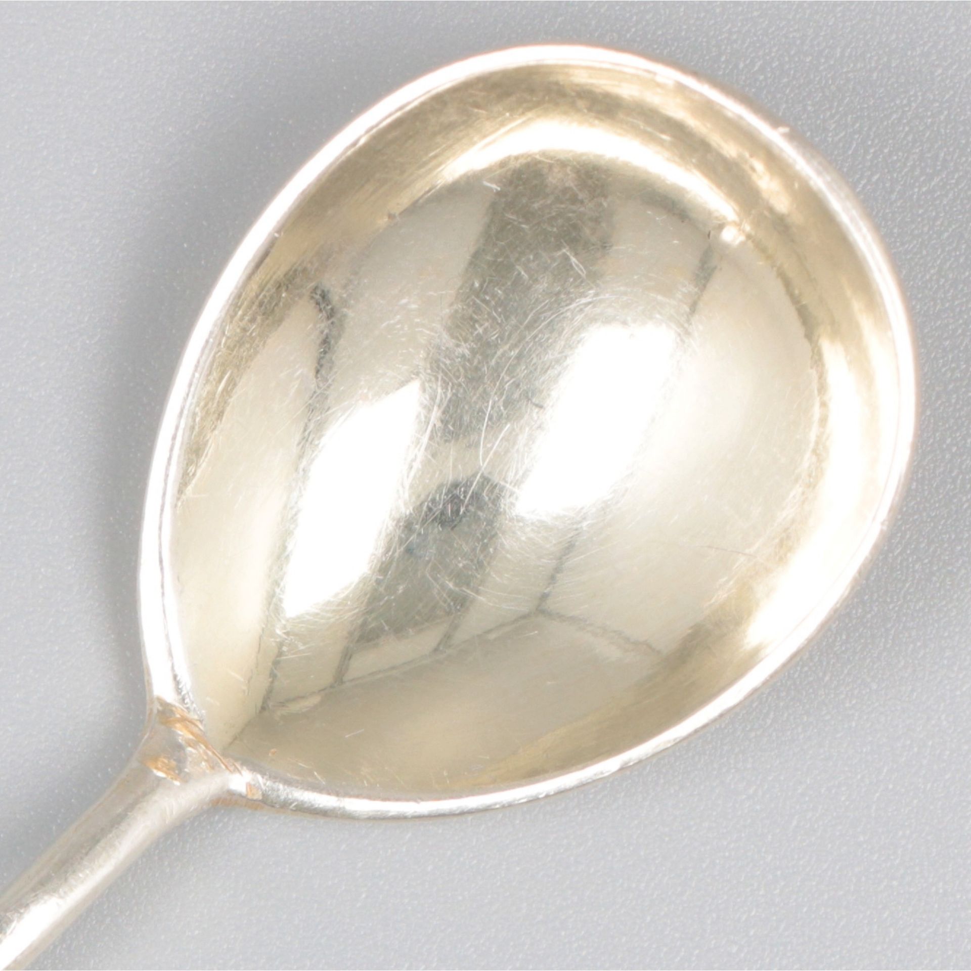 Silver teaspoons (5), V. Akimov, Moscow 1887. - Image 3 of 7