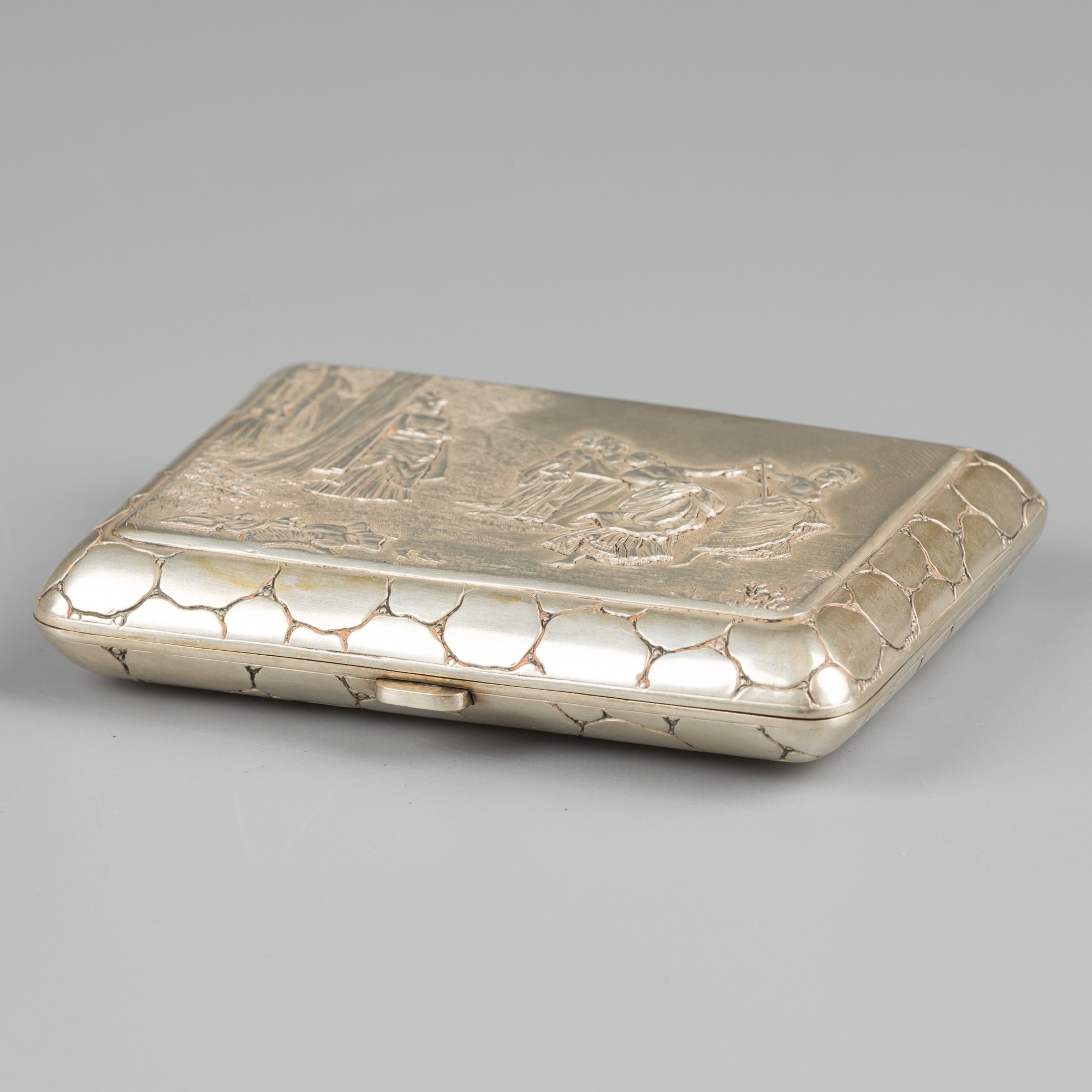 Cigarette case silver. - Image 2 of 6