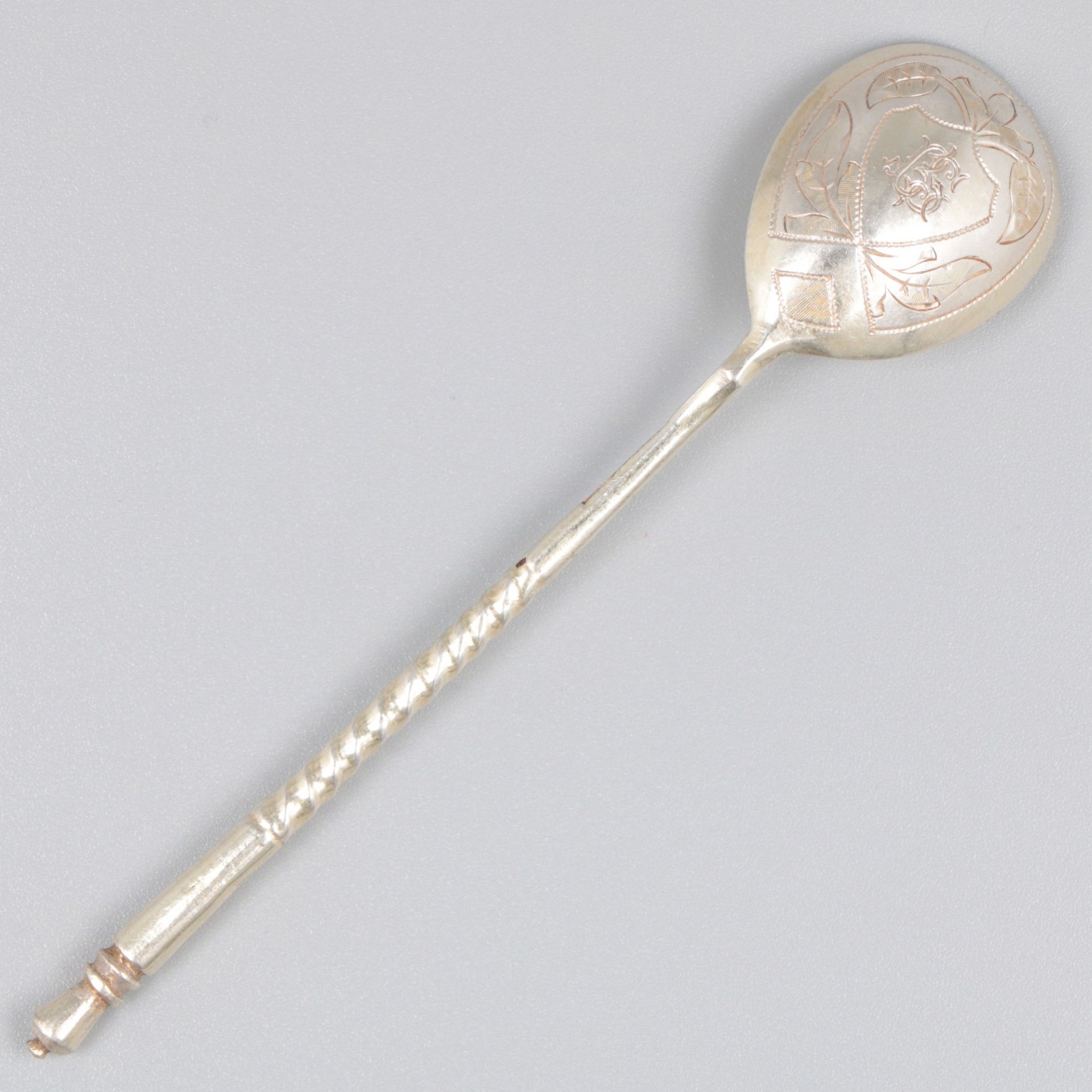 Silver teaspoons (5), V. Akimov, Moscow 1887. - Image 6 of 7