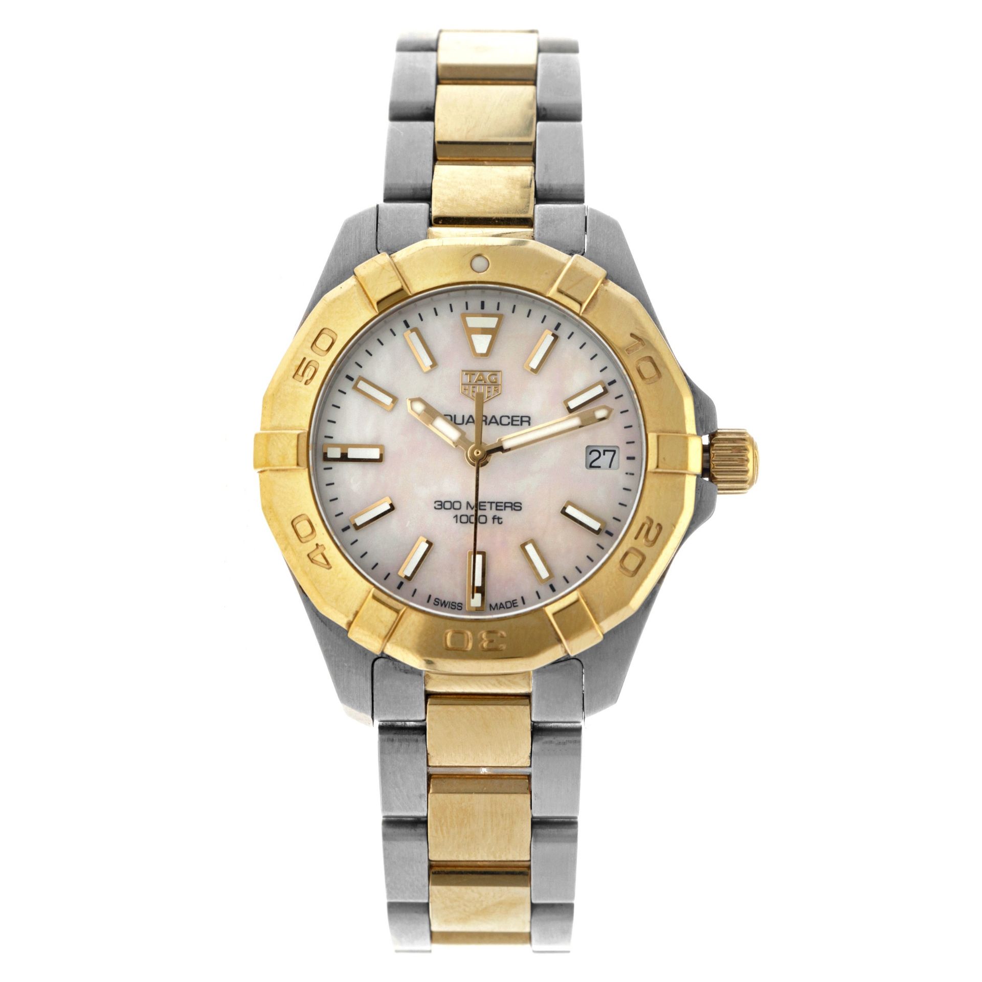 No Reserve - Tag Heuer Aquaracer Lady Mother of Pearl WBD1320 - Ladies watch - 2020.