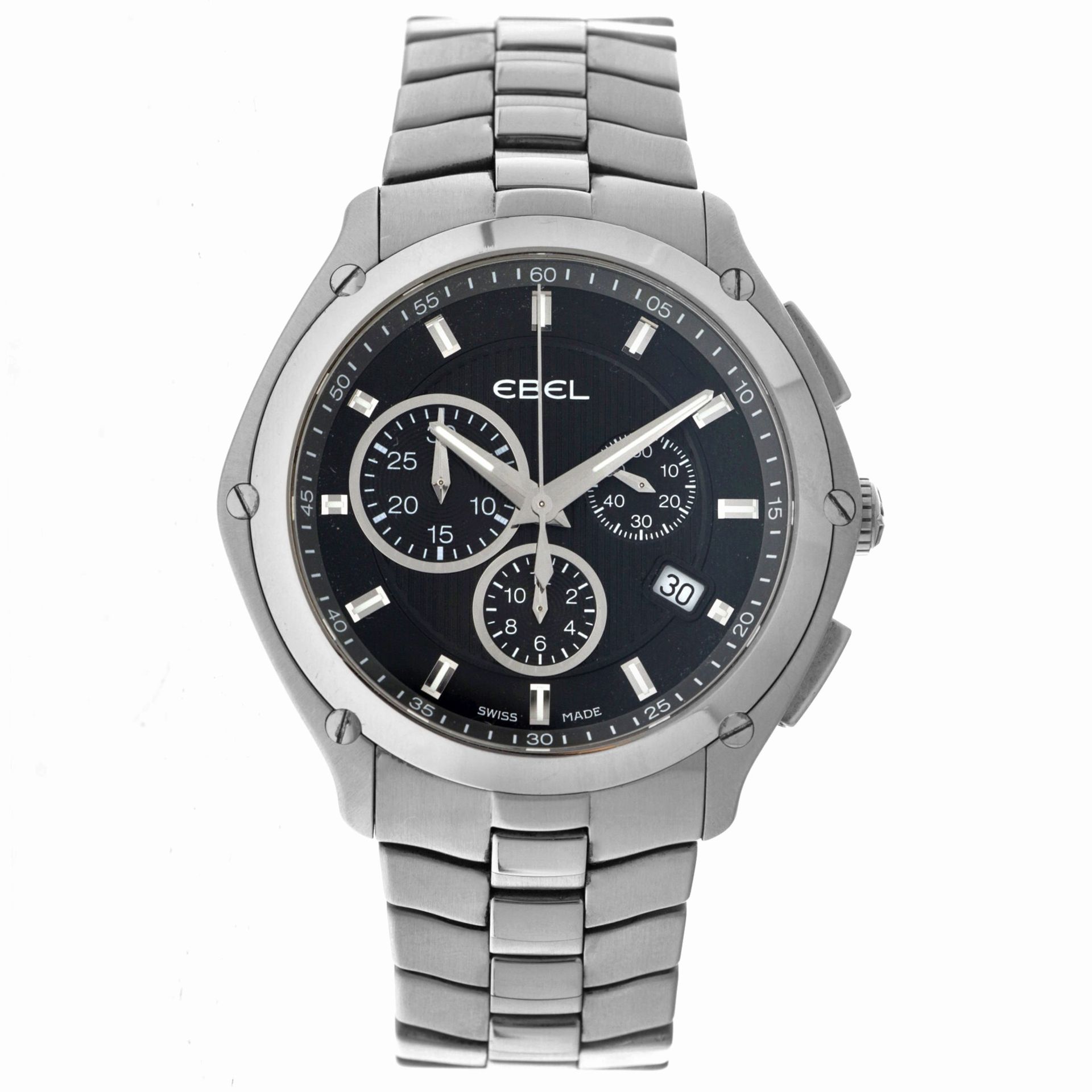 No Reserve - Ebel Classic Sport E9503Q51 - Men's watch.