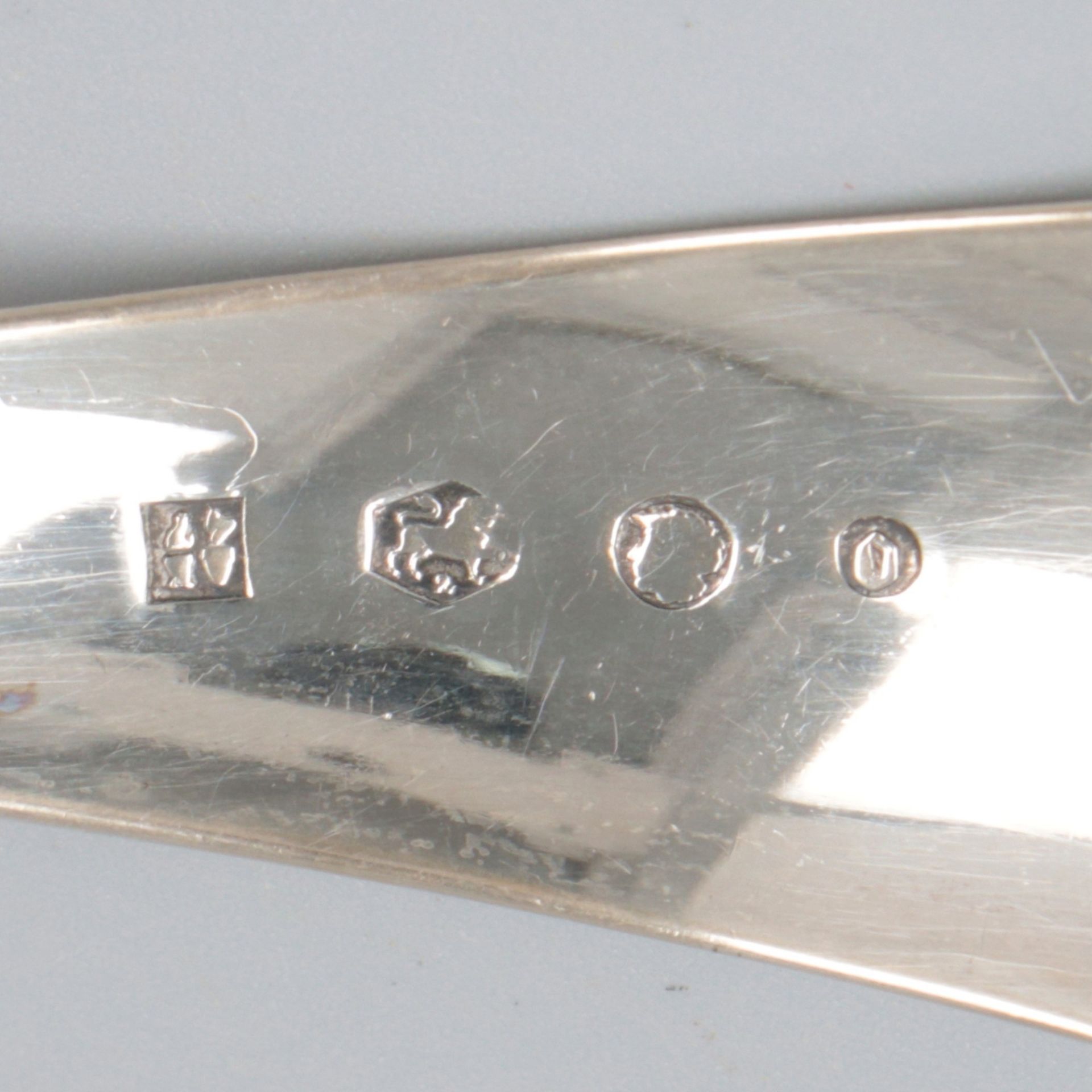 Compote spoon silver. - Image 5 of 5