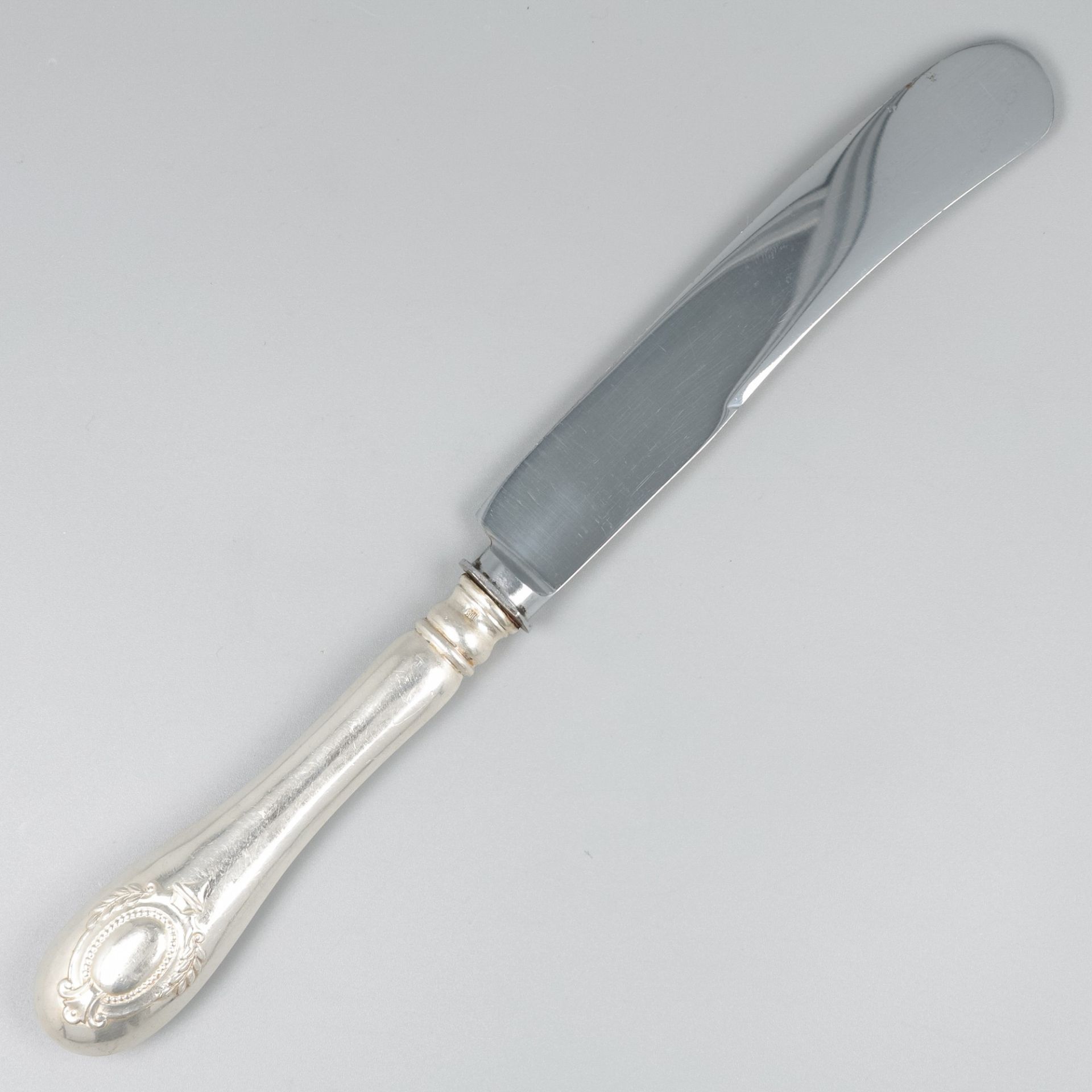 6-piece set dinner knives silver. - Image 3 of 6