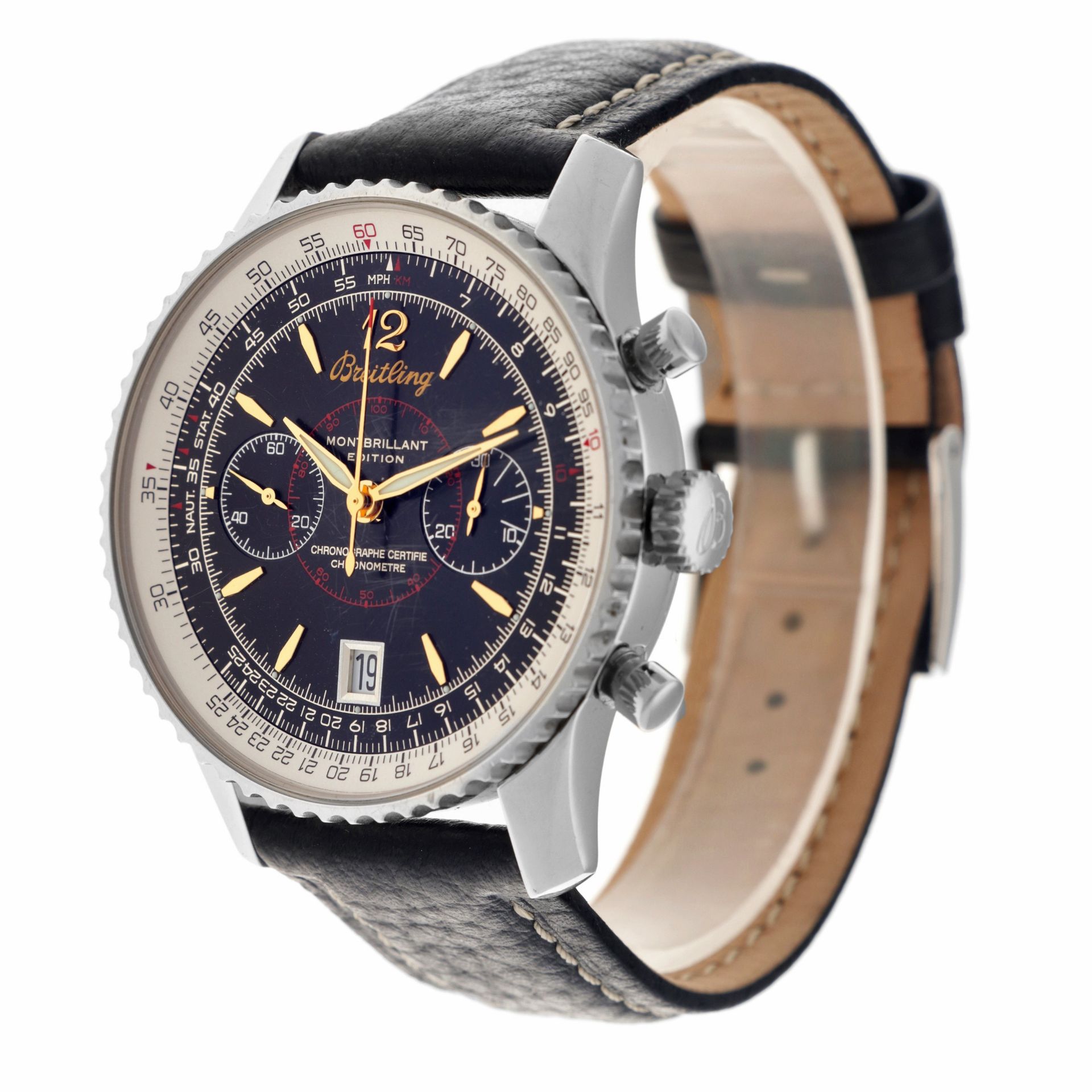 No Reserve - Breitling Navitimer Montbrilliant A48330 - Men's watch - 2006. - Image 2 of 6