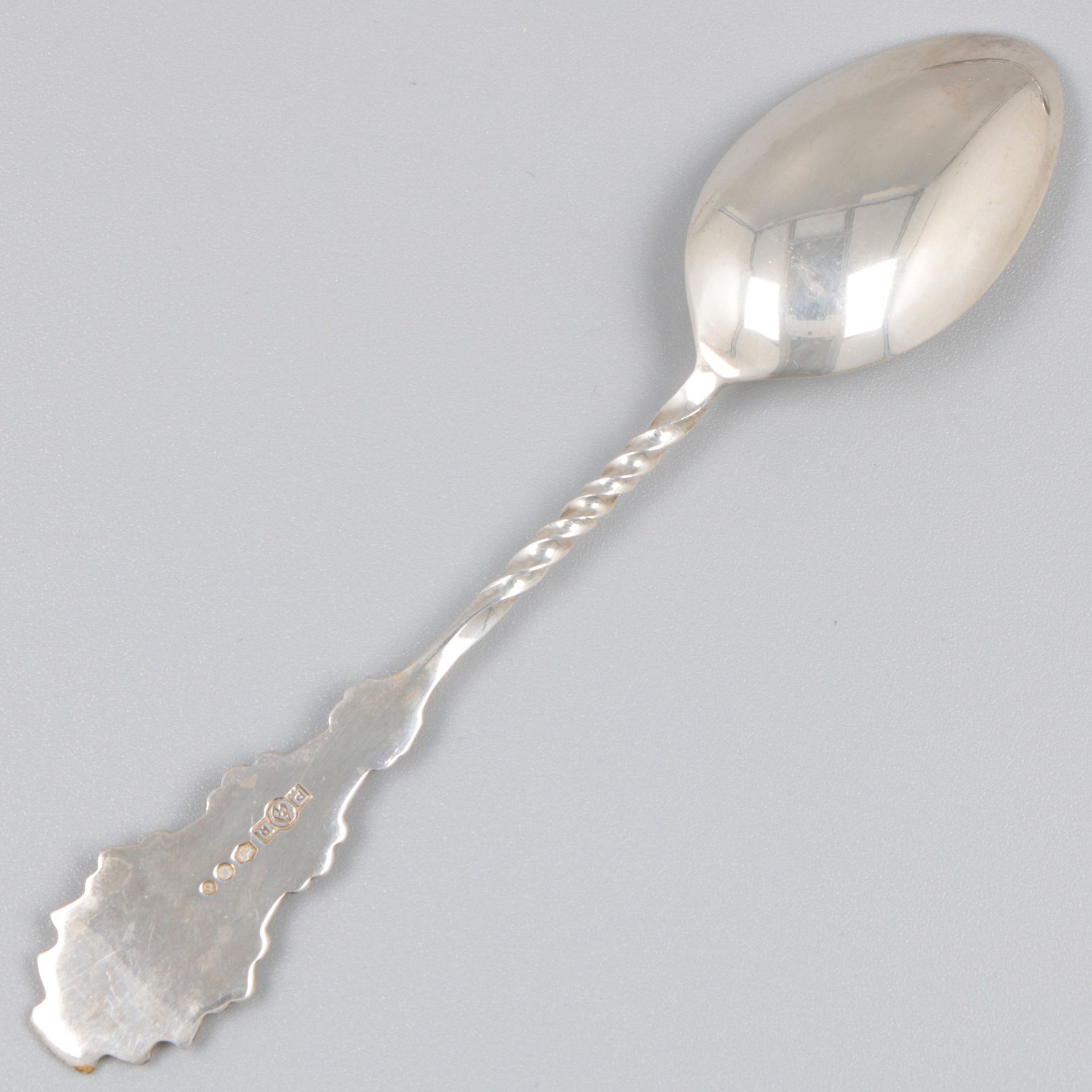 12-piece set of coffee / teaspoons silver. - Image 5 of 6