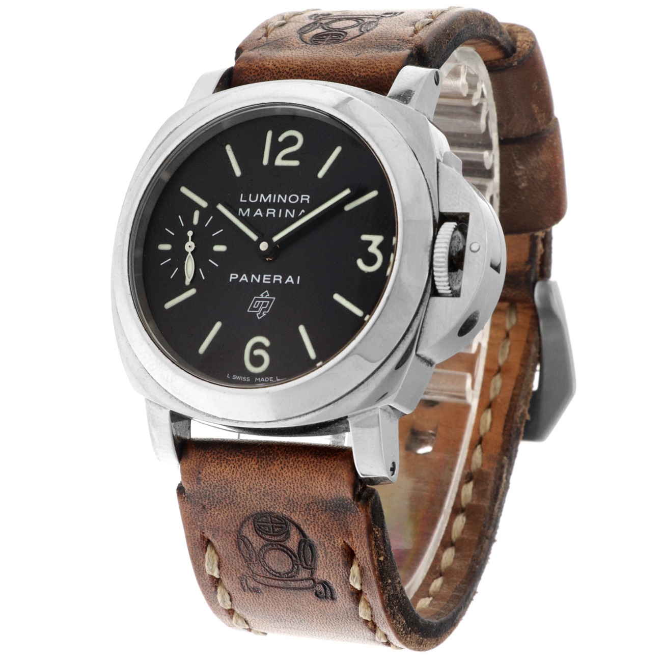 No Reserve - Panerai Luminor Marina Logo PAM00005 - Men's watch - 2009. - Image 3 of 8