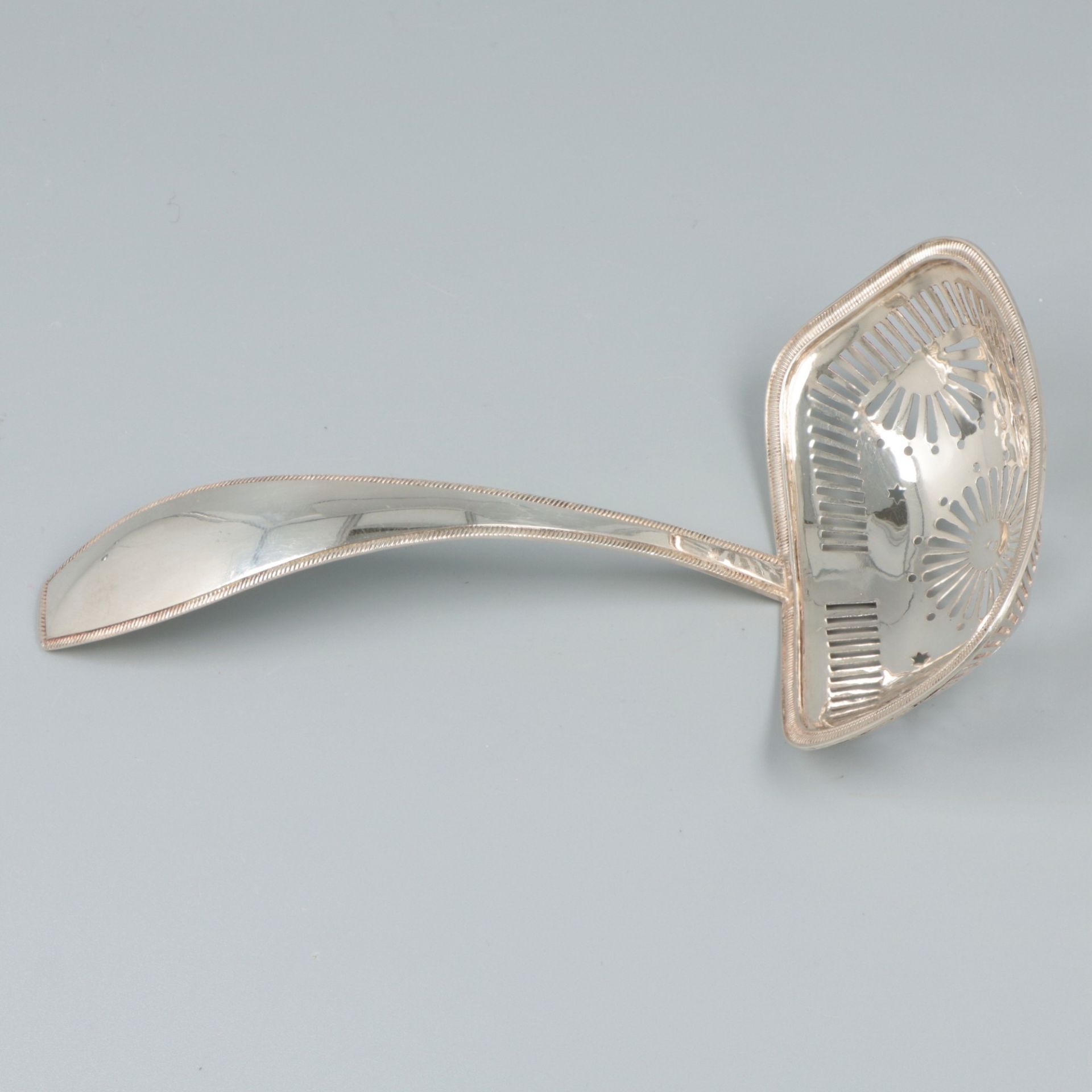 Sifter spoon (Amsterdam, Jacob van Wijk, 1832) silver. - Bild 4 aus 6