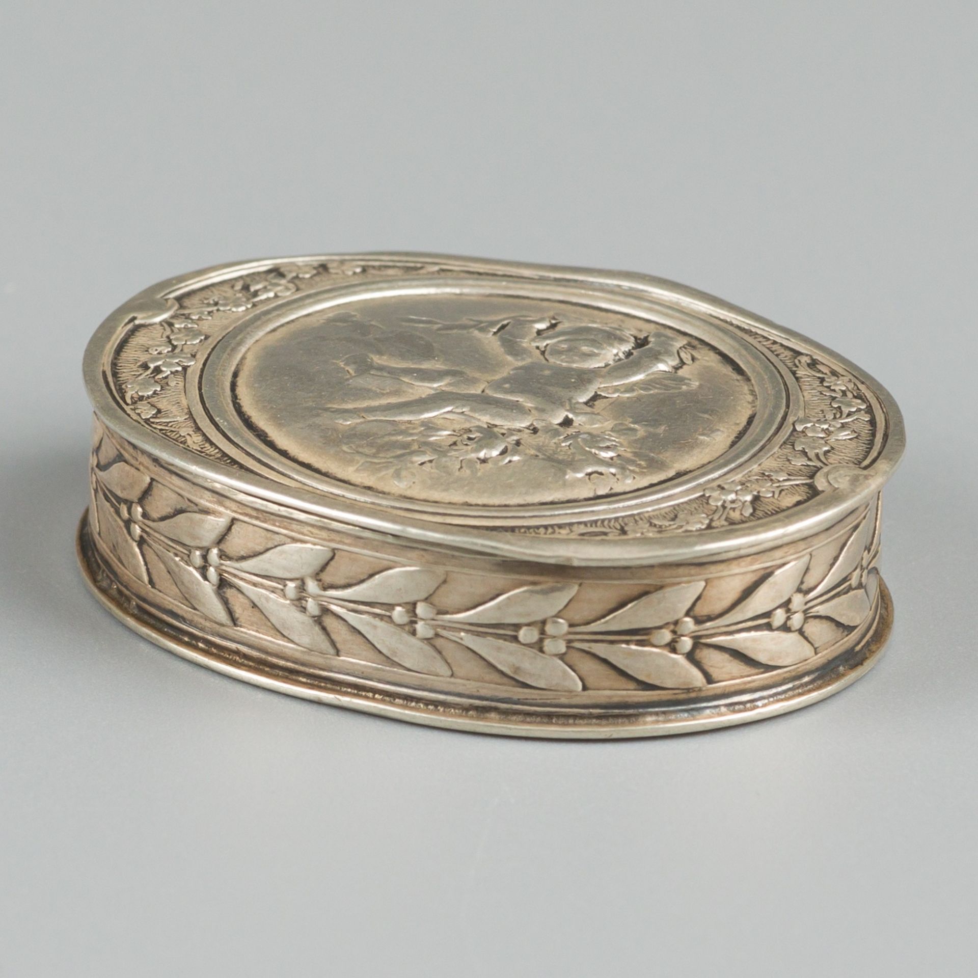 Pill box silver. - Image 3 of 5