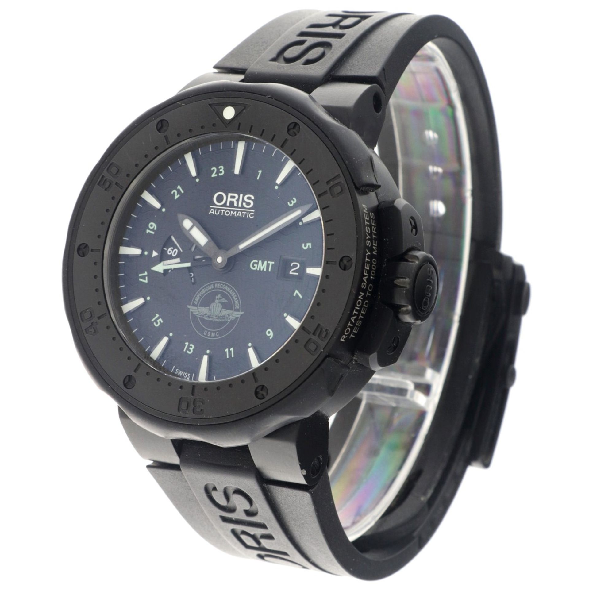No Reserve - Oris Force Recon GMT 01 747 7715 7754 set - Men's watch - 2015. - Image 2 of 6