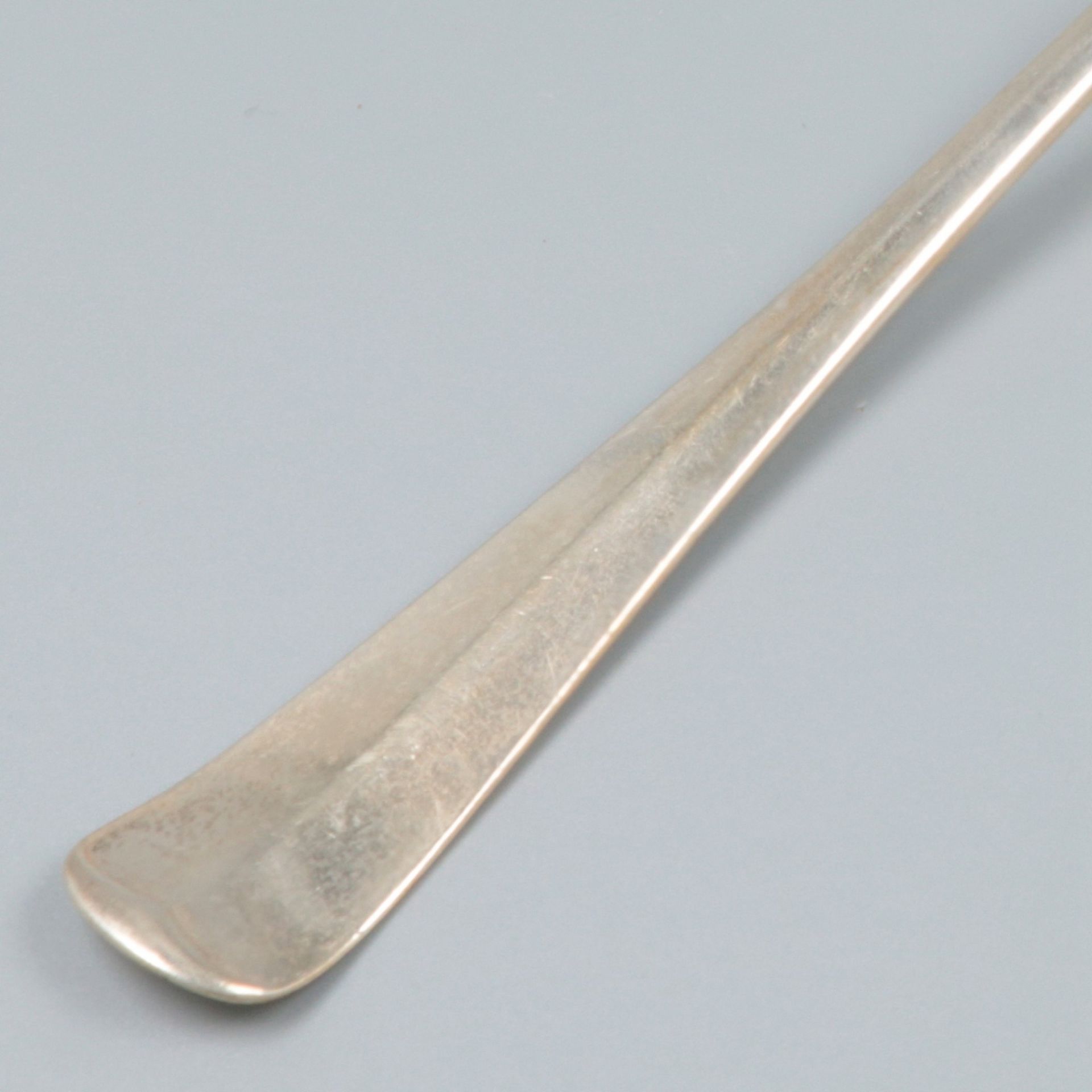 Rice serving spoon "Haags Lofje" silver. - Image 4 of 5