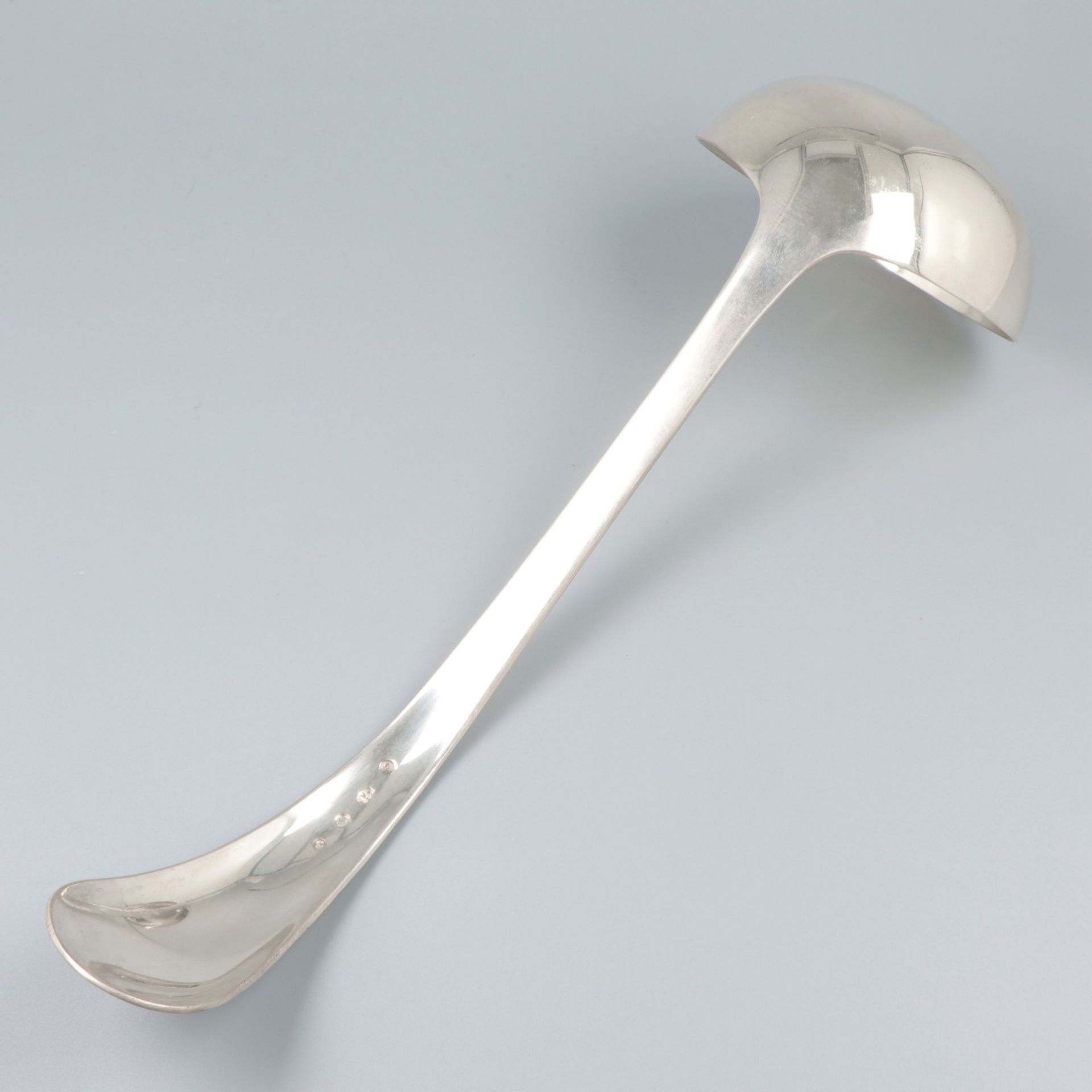 Soup spoon, silver. - Image 3 of 6