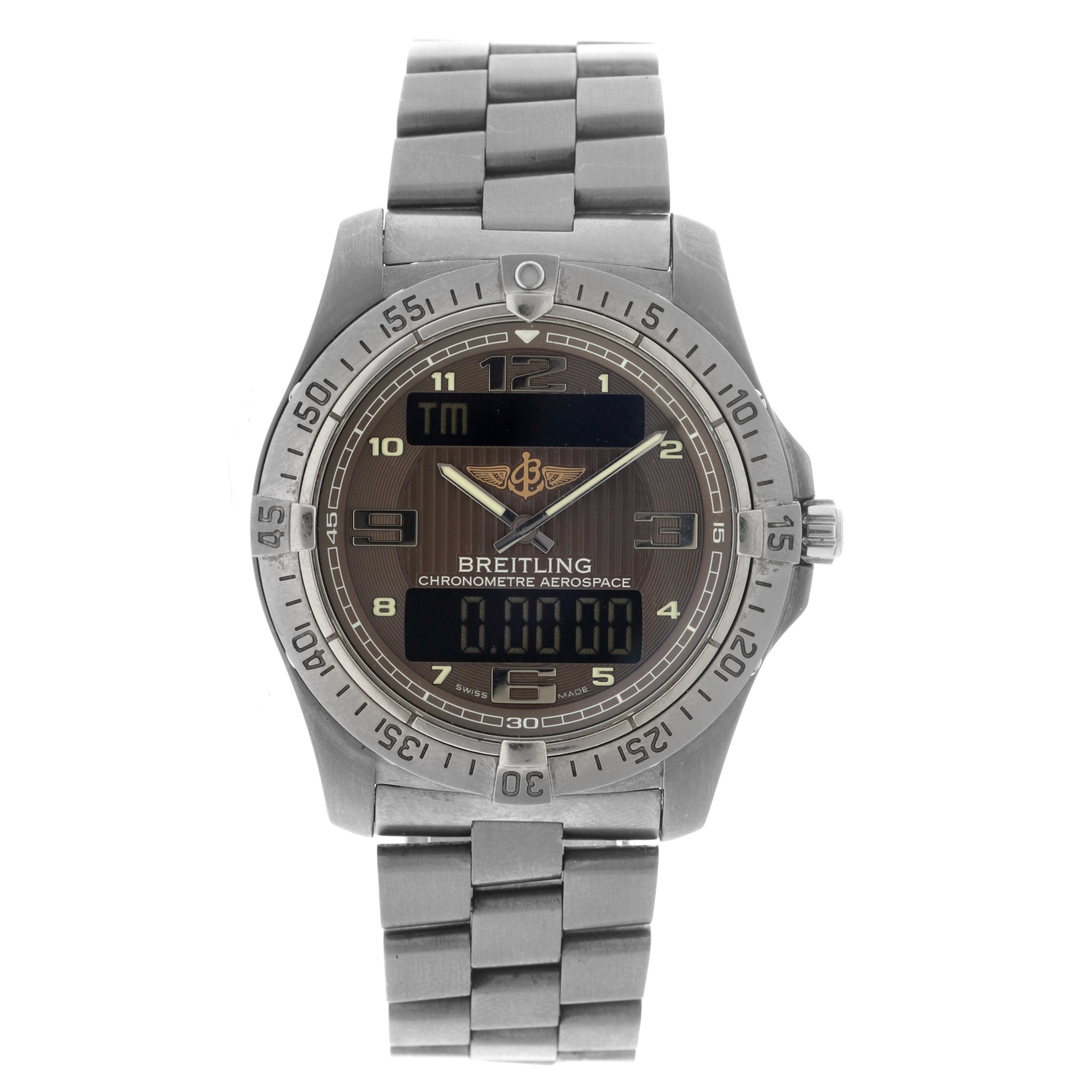 No Reserve - Breitling Aerospace Avantage Titanium E7936210 - Men's watch - 2014.