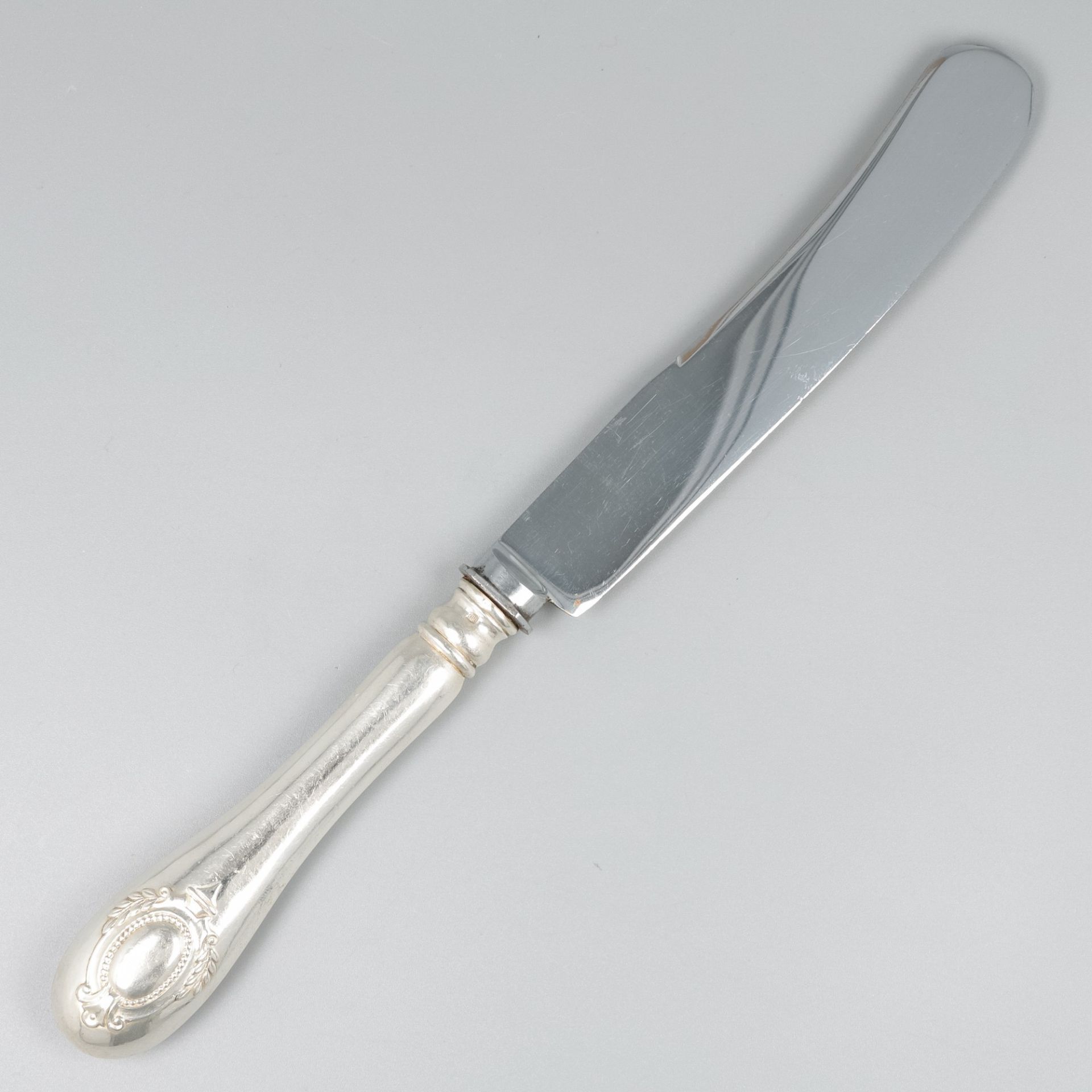 6-piece set dinner knives silver. - Image 2 of 6