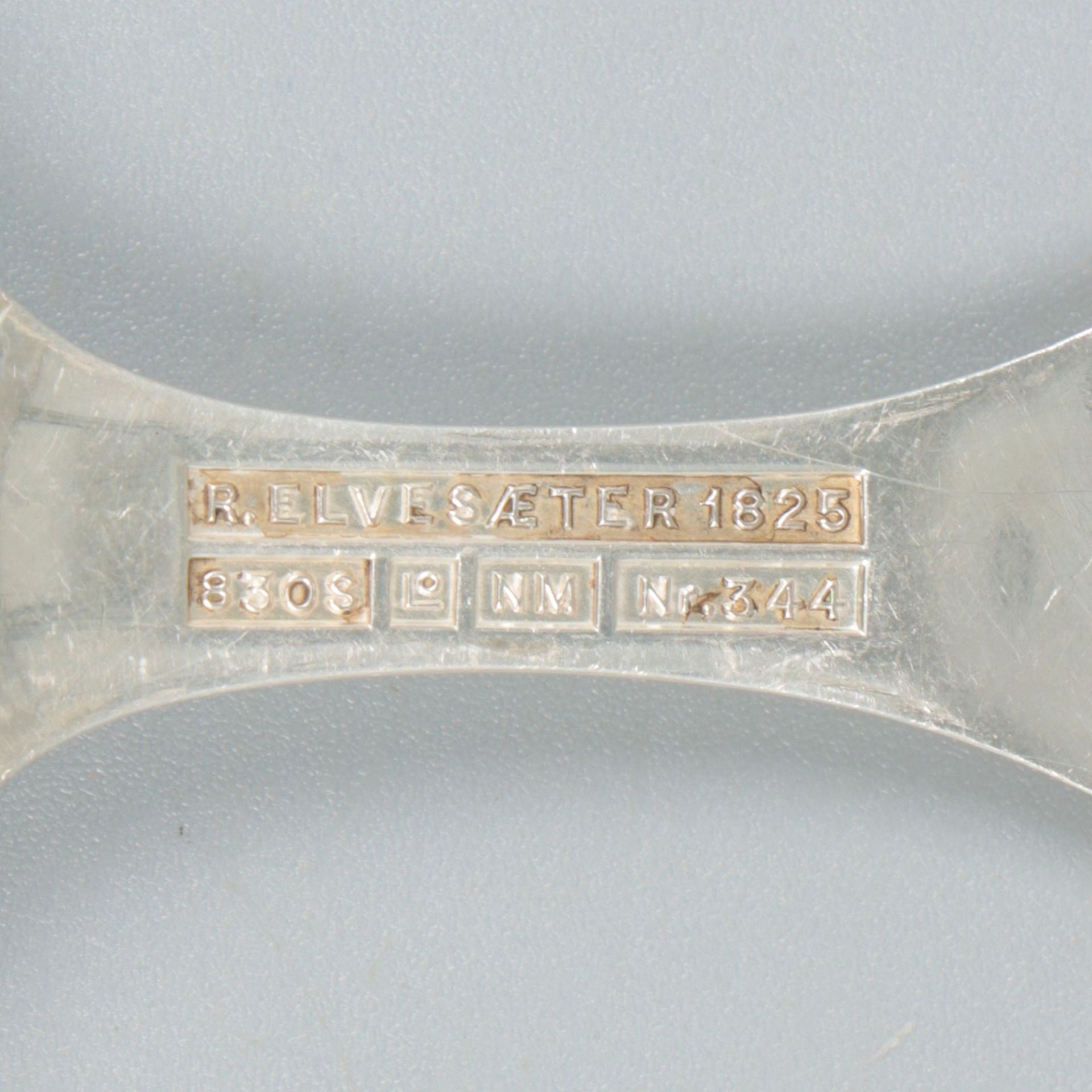 Jam spoon (Elvesæter no. 343) and serving fork (Elvesæter no. 344) (design by Brødrene Lohne, 1954)  - Bild 7 aus 7