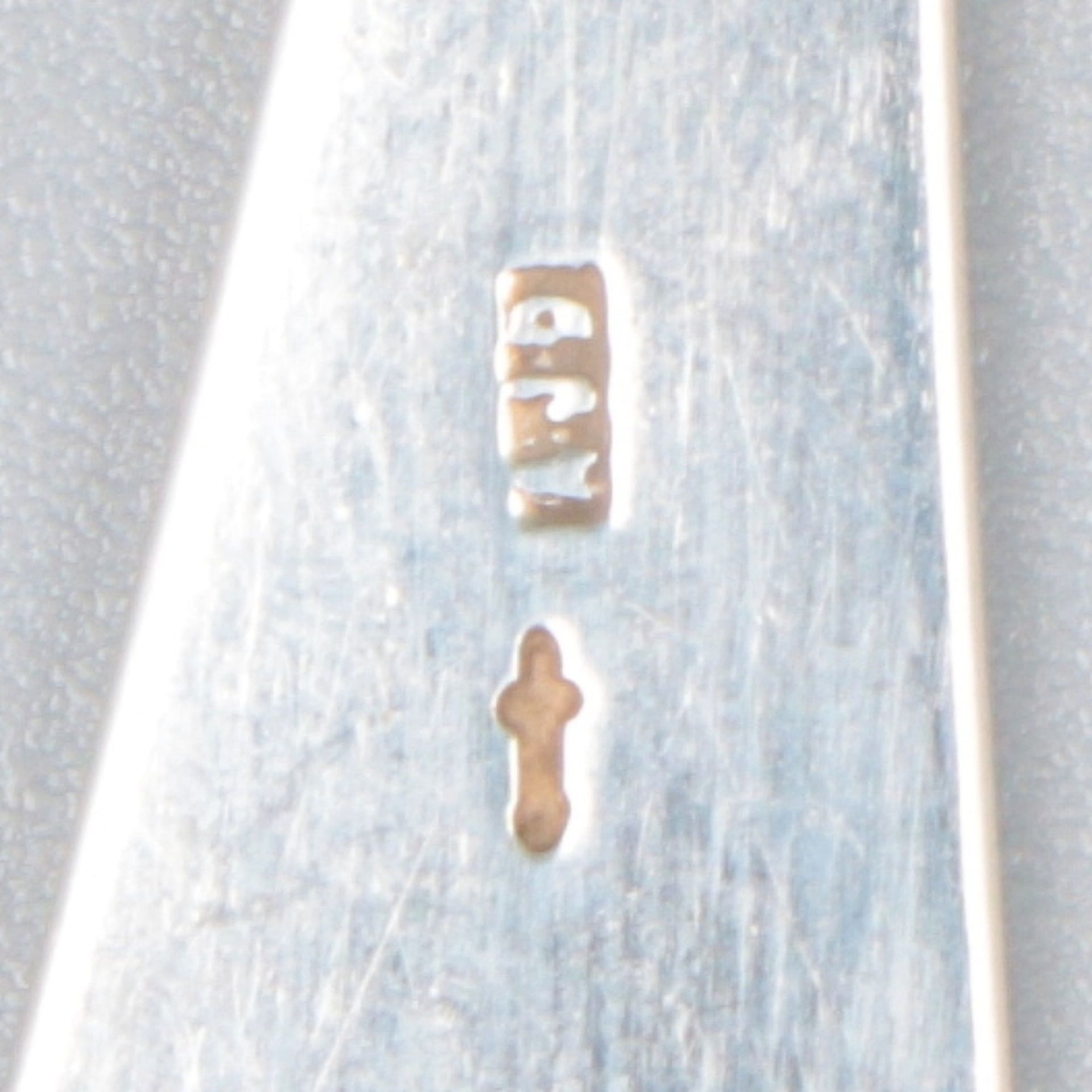 12-piece silver teaspoon set. - Image 6 of 6