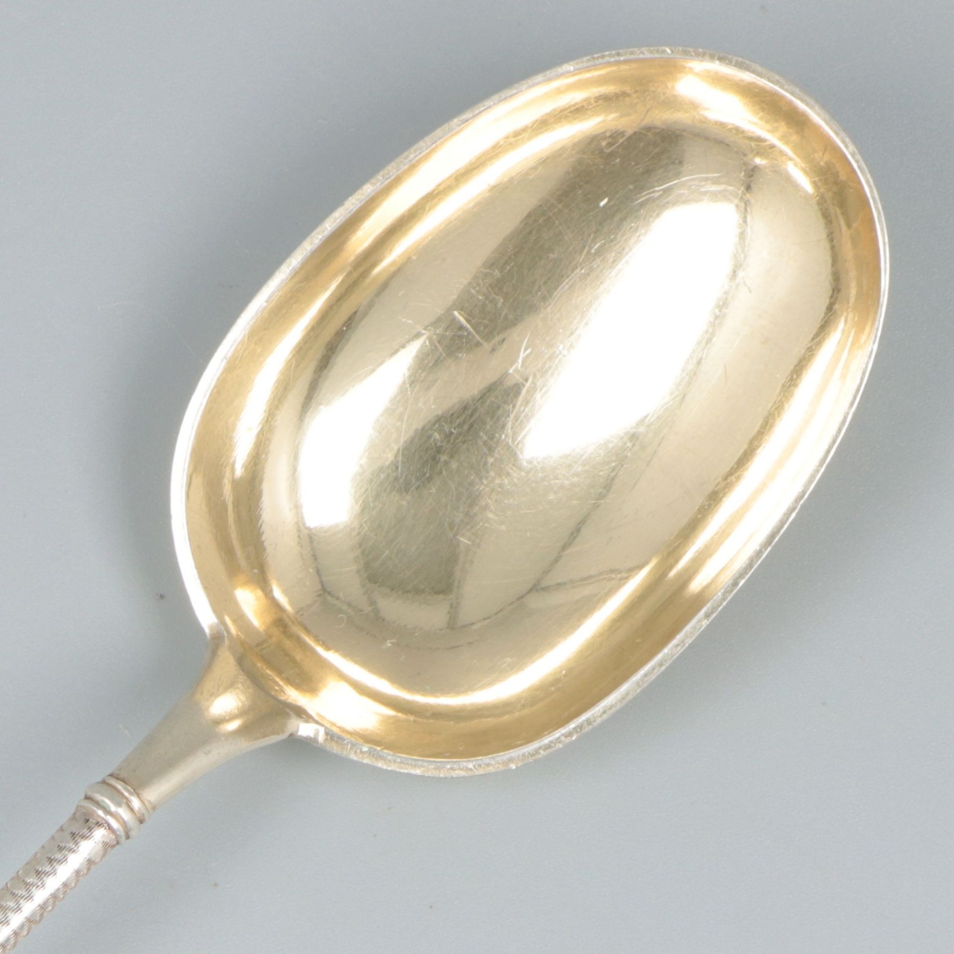 Dinner spoon (Copenhagen, C. Rasmussen 1897) silver. - Image 4 of 7