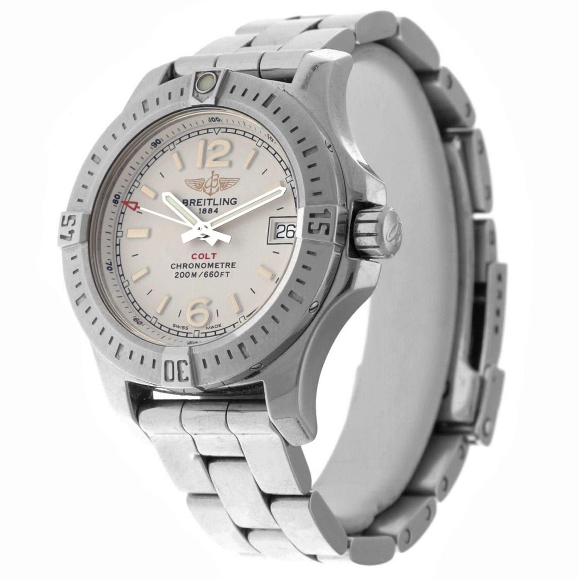 No Reserve - Breitling Colt Lady A77388 - Ladies watch - 2012. - Image 2 of 6