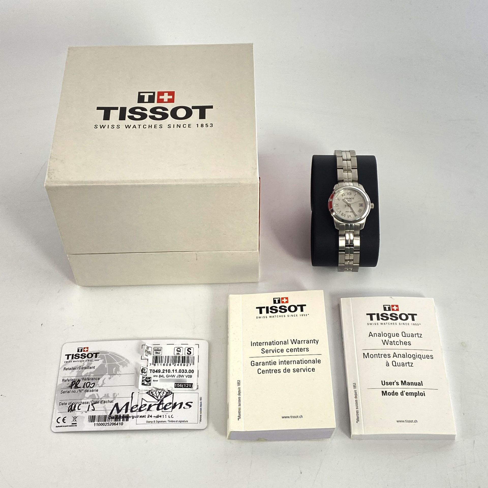 No Reserve - Tissot PR 100 T049.210.11.033.00 - Ladies watch - 2015. - Image 6 of 6