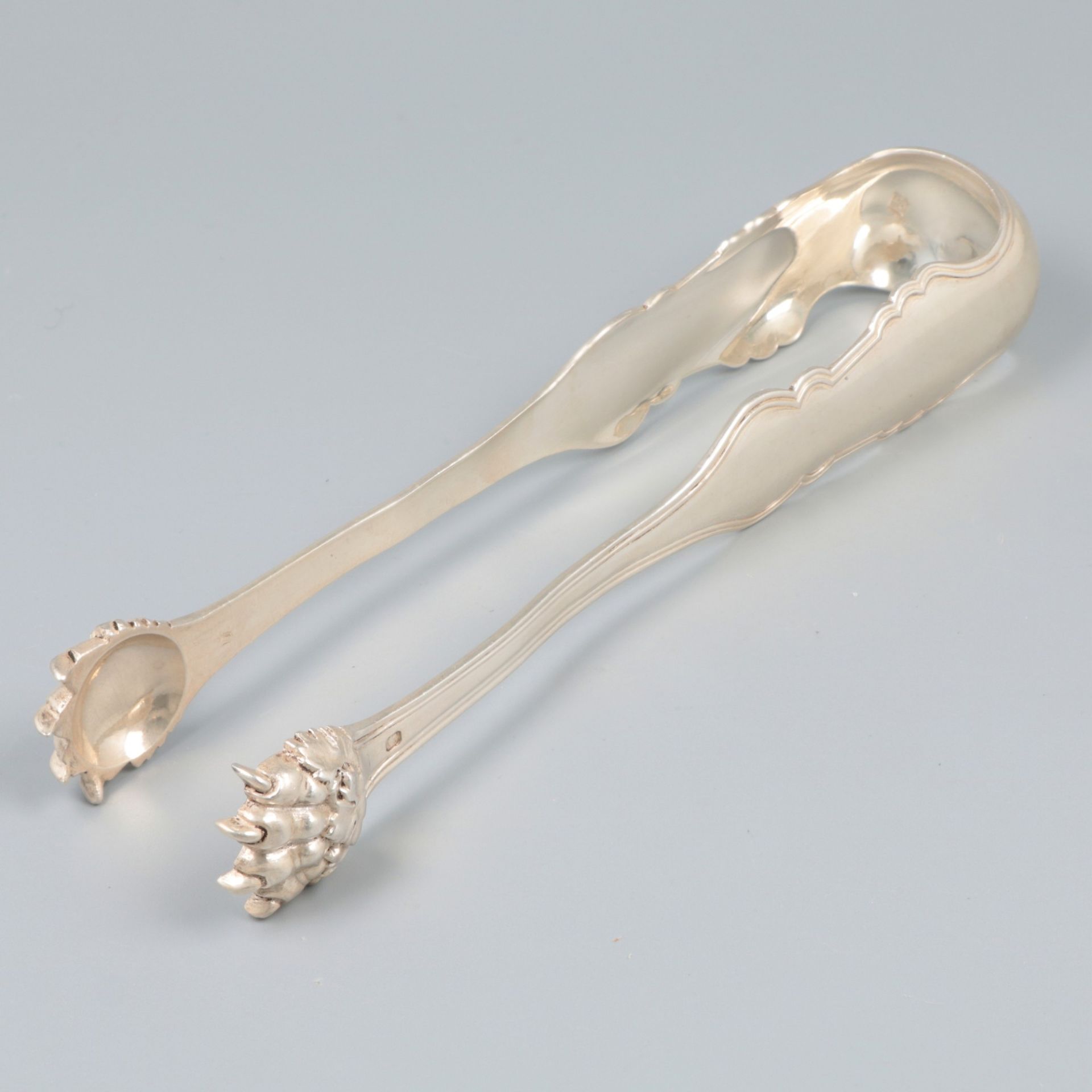 Sugar tongs (Paris, Louis-Isidore Angée, ca. 1840) silver.