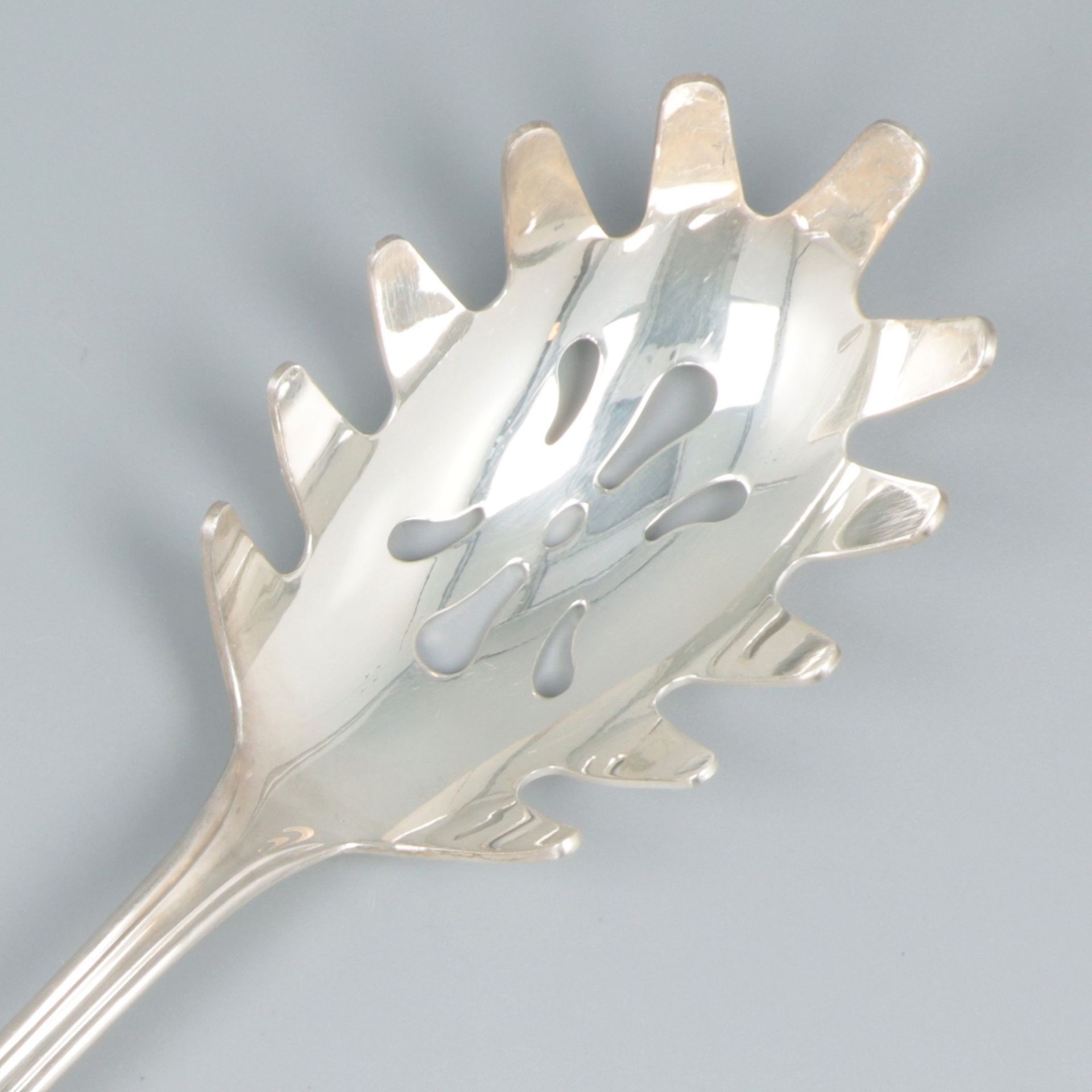 Spaghetti serving spoon silver. - Image 5 of 6