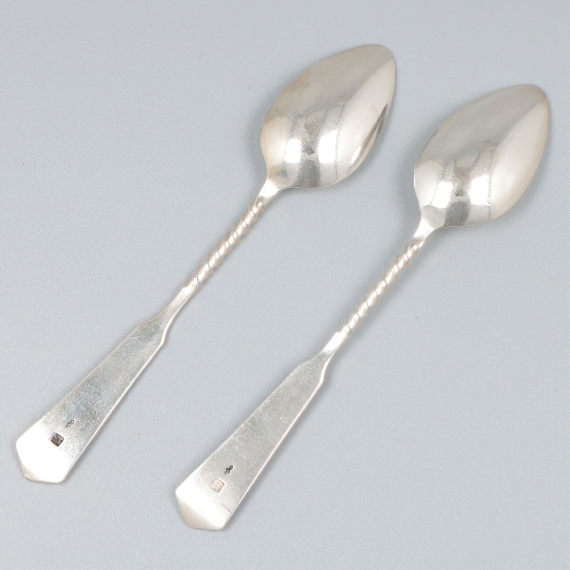 10-piece set of coffee spoons silver. - Bild 5 aus 6