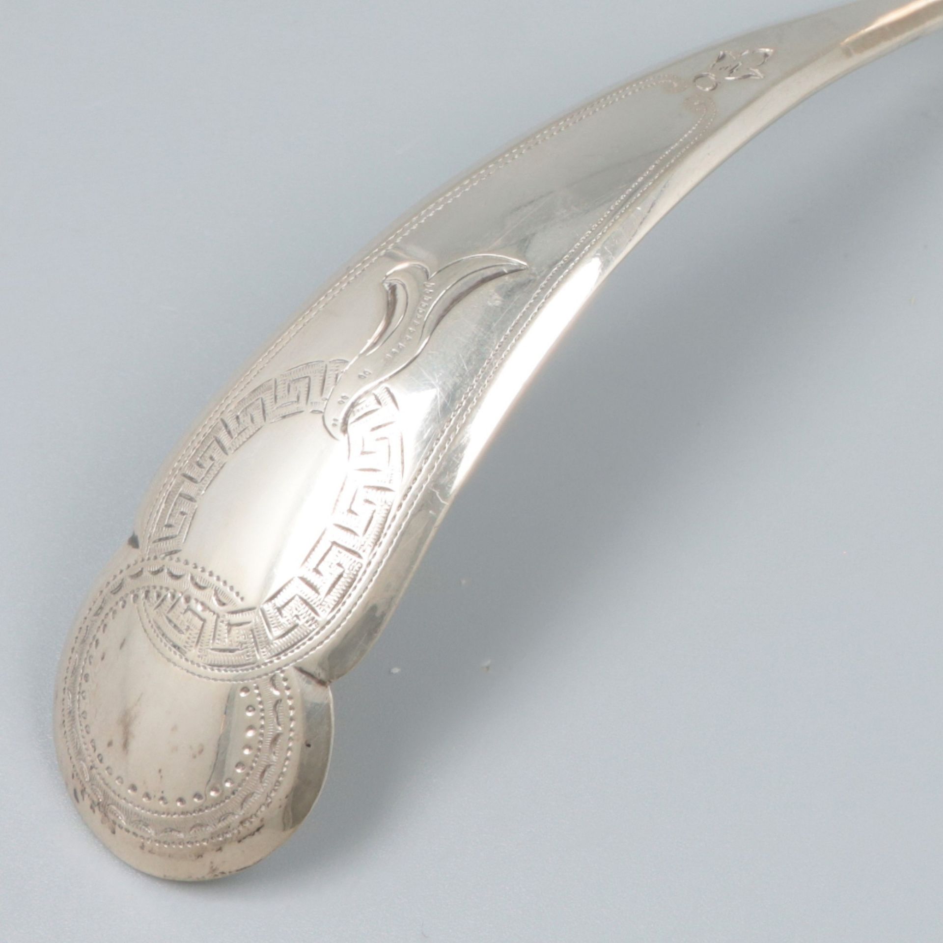 Compote spoon silver. - Image 3 of 5