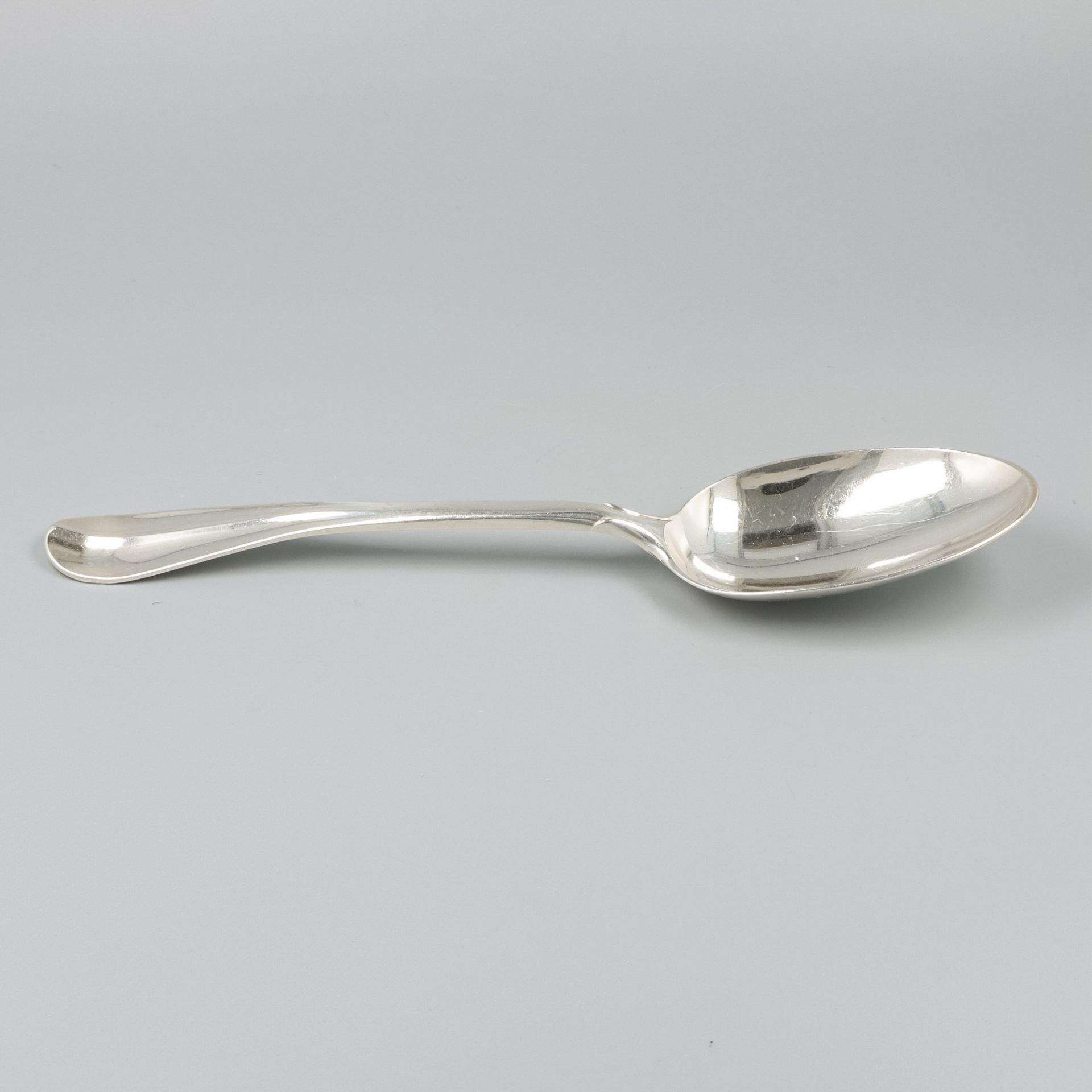 Large silver dinner spoon, J. Zinger, Amsterdam 1937. - Bild 3 aus 6