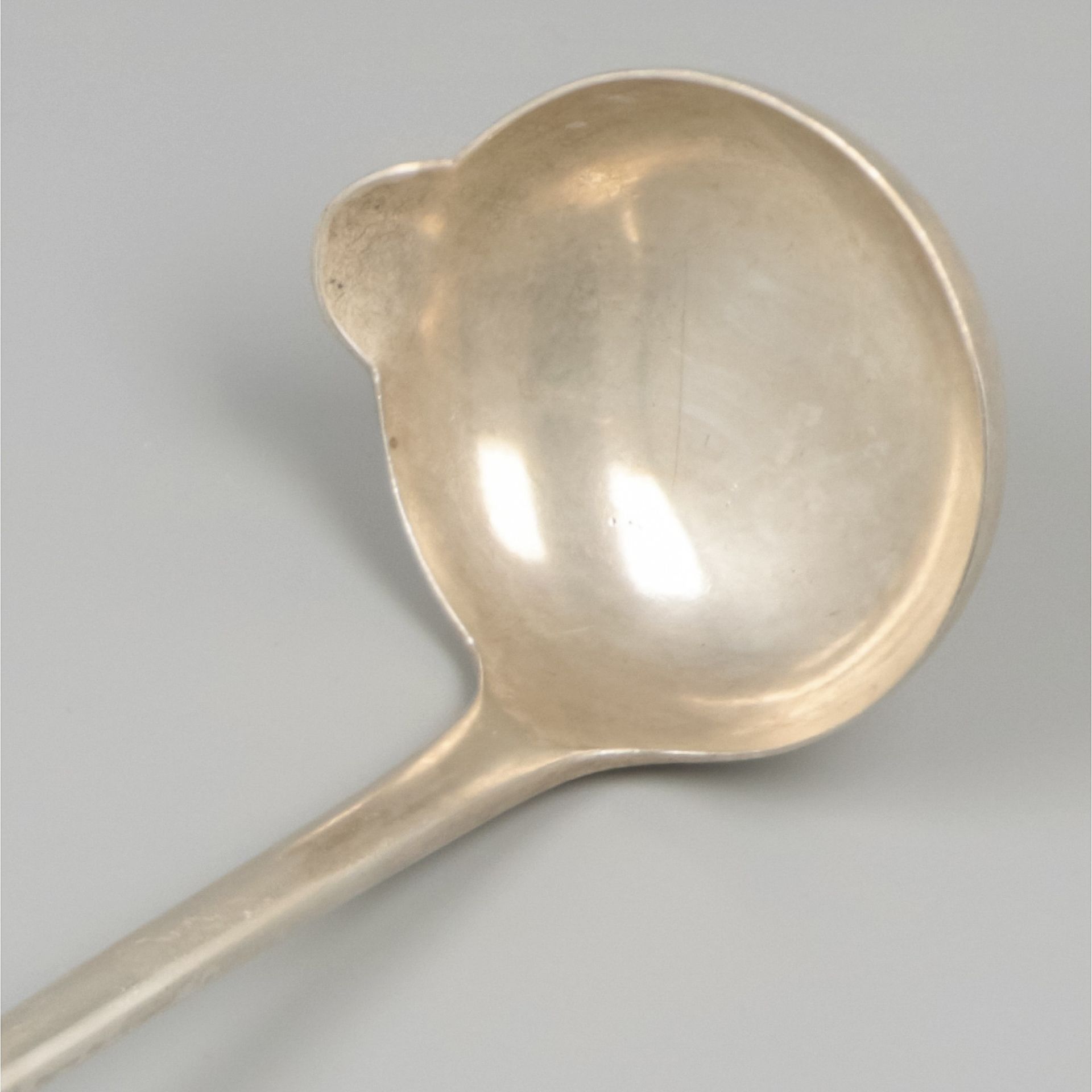 Punchbowl spoon silver. - Image 3 of 5