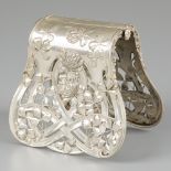 Silver bread clip, Alphonse Debain, Paris 1885-90.