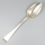 Vegetable serving spoon "Hollands Rondfilet", silver.