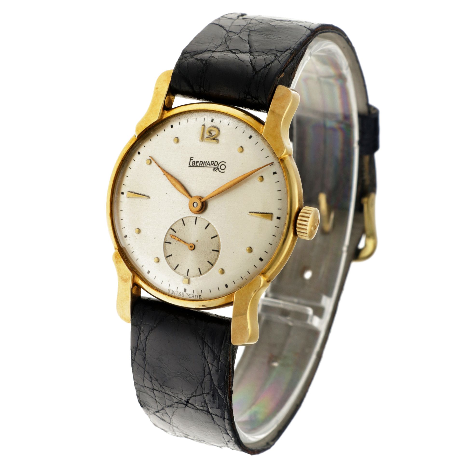 No Reserve -  Eberhard & Co. 18 K. 601446 18 - Men's watch. - Image 2 of 6