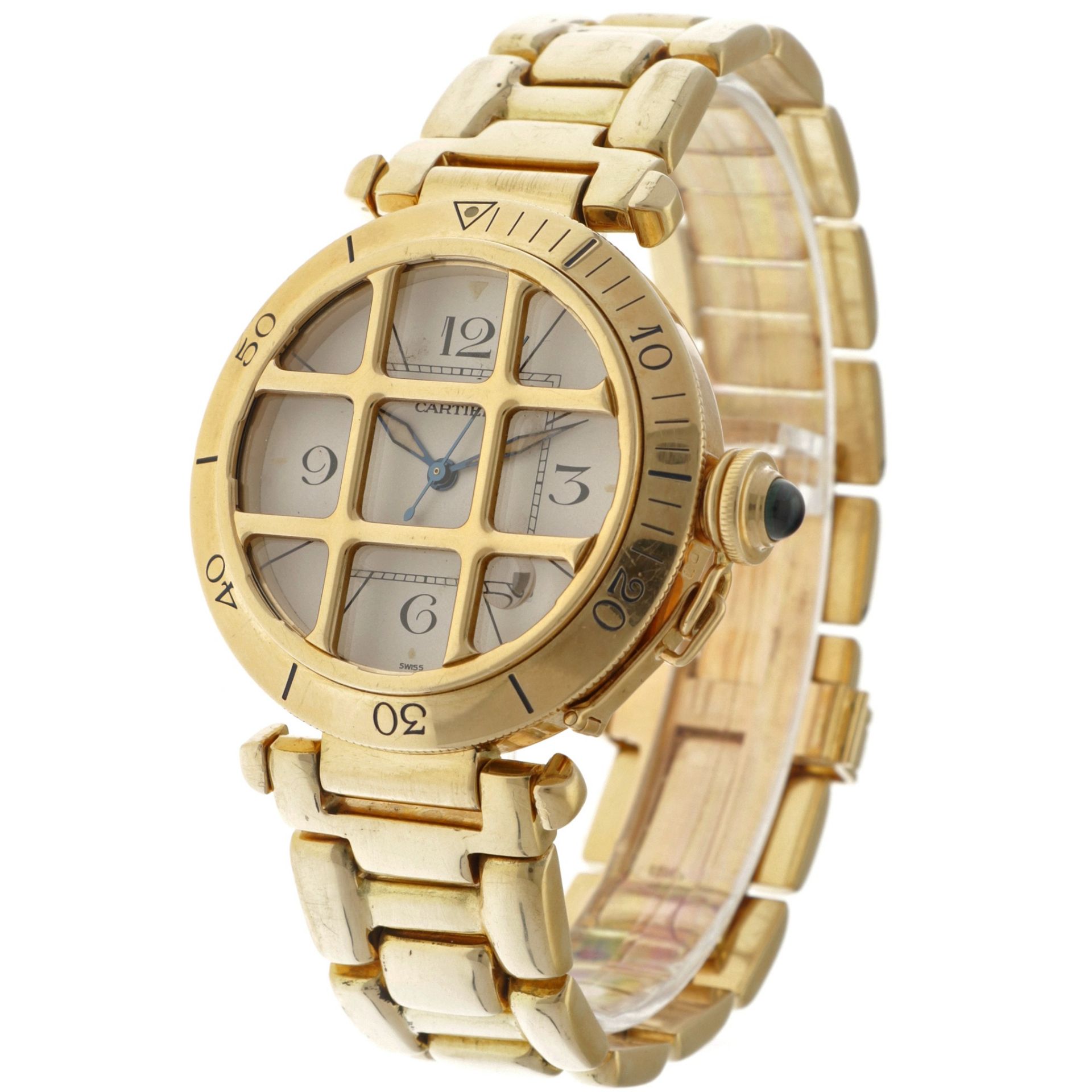 Cartier Pasha 18K. 1021 1 - Men's watch.  - Image 2 of 5