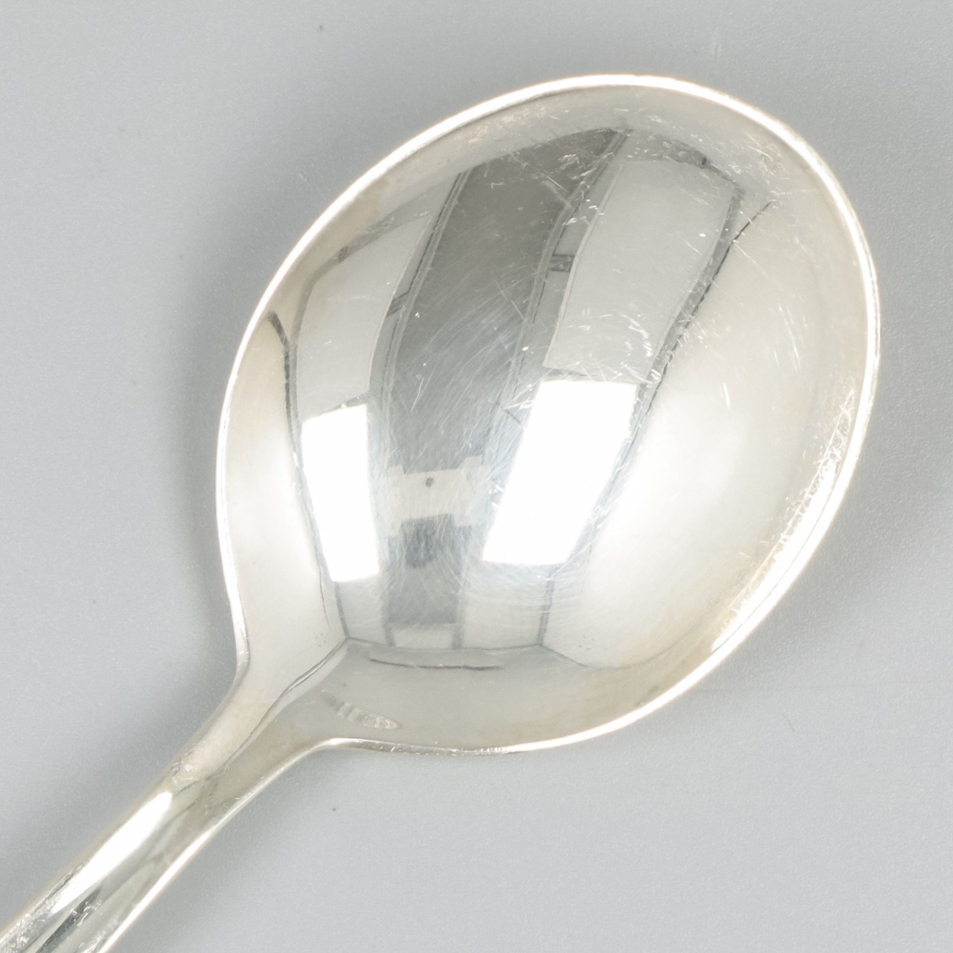 6-piece set of silver dinner spoons, model Jeunesse, design Gustav Beran. - Image 4 of 6