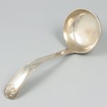 Gravy / sauce ladle silver.