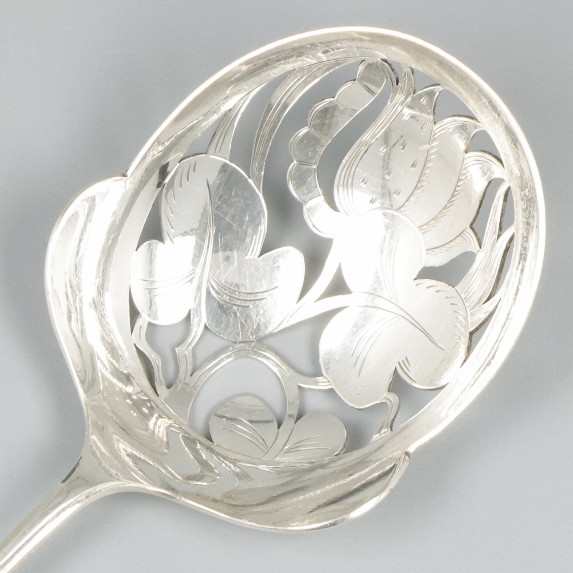 Silver strawberry spoon, model 1064 designed by Christa Ehrlich. - Image 4 of 8