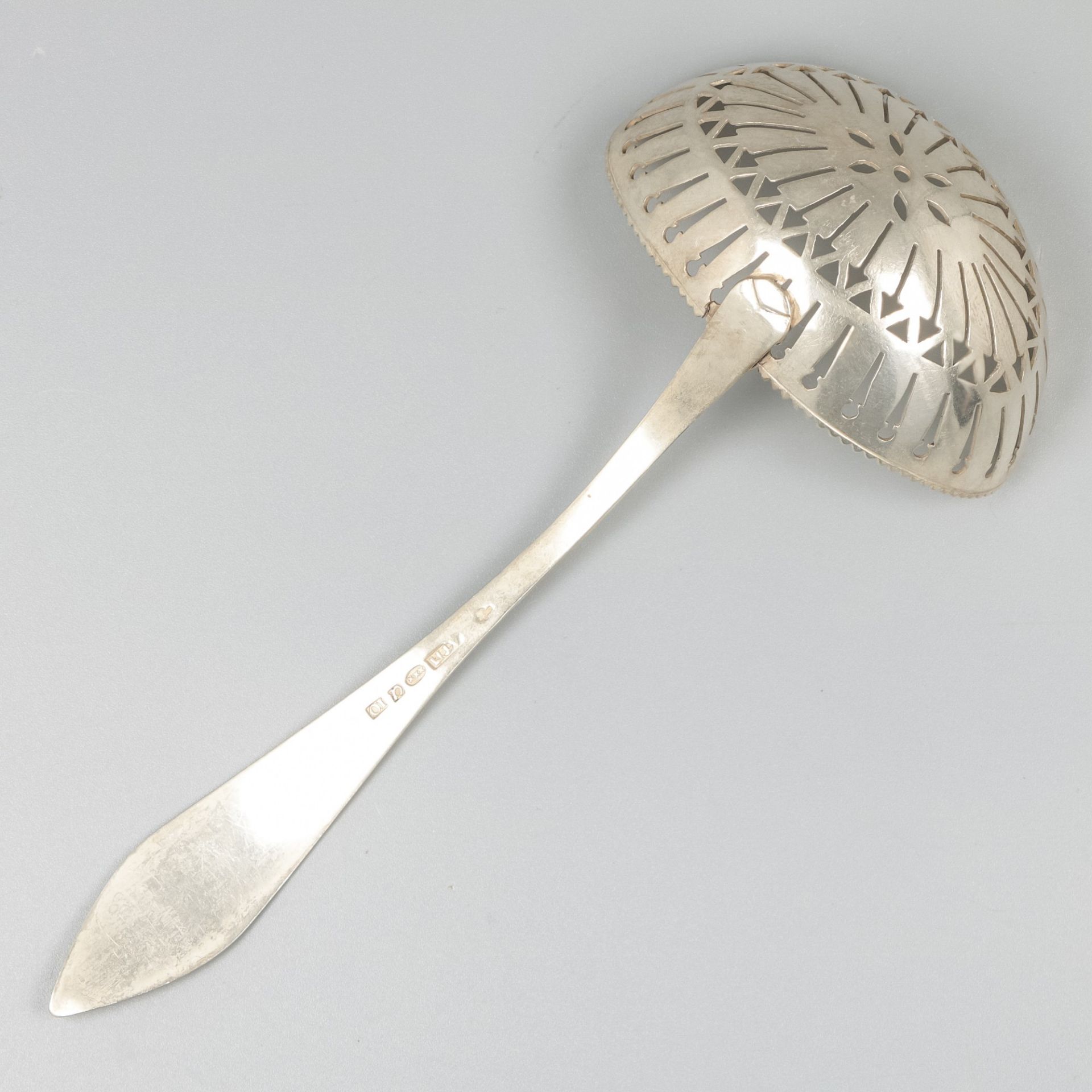 Silver sifter spoon, Johannes Anthony Timmermans, Amsterdam 1807-09. - Bild 2 aus 6