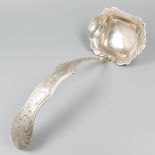 Soup ladle, silver.