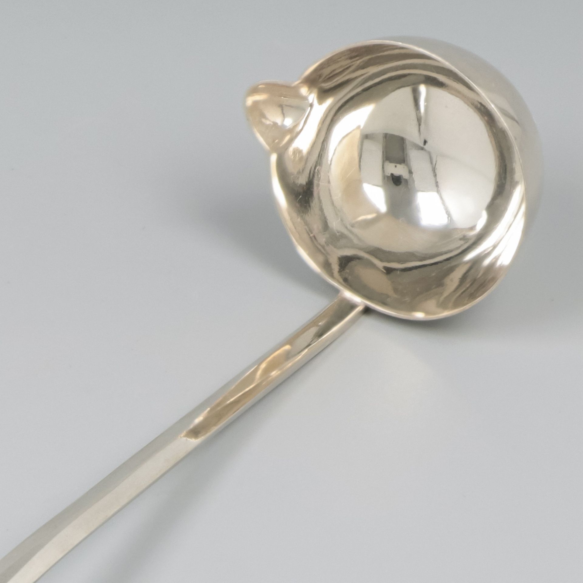 Punchbowl spoon silver. - Image 3 of 5