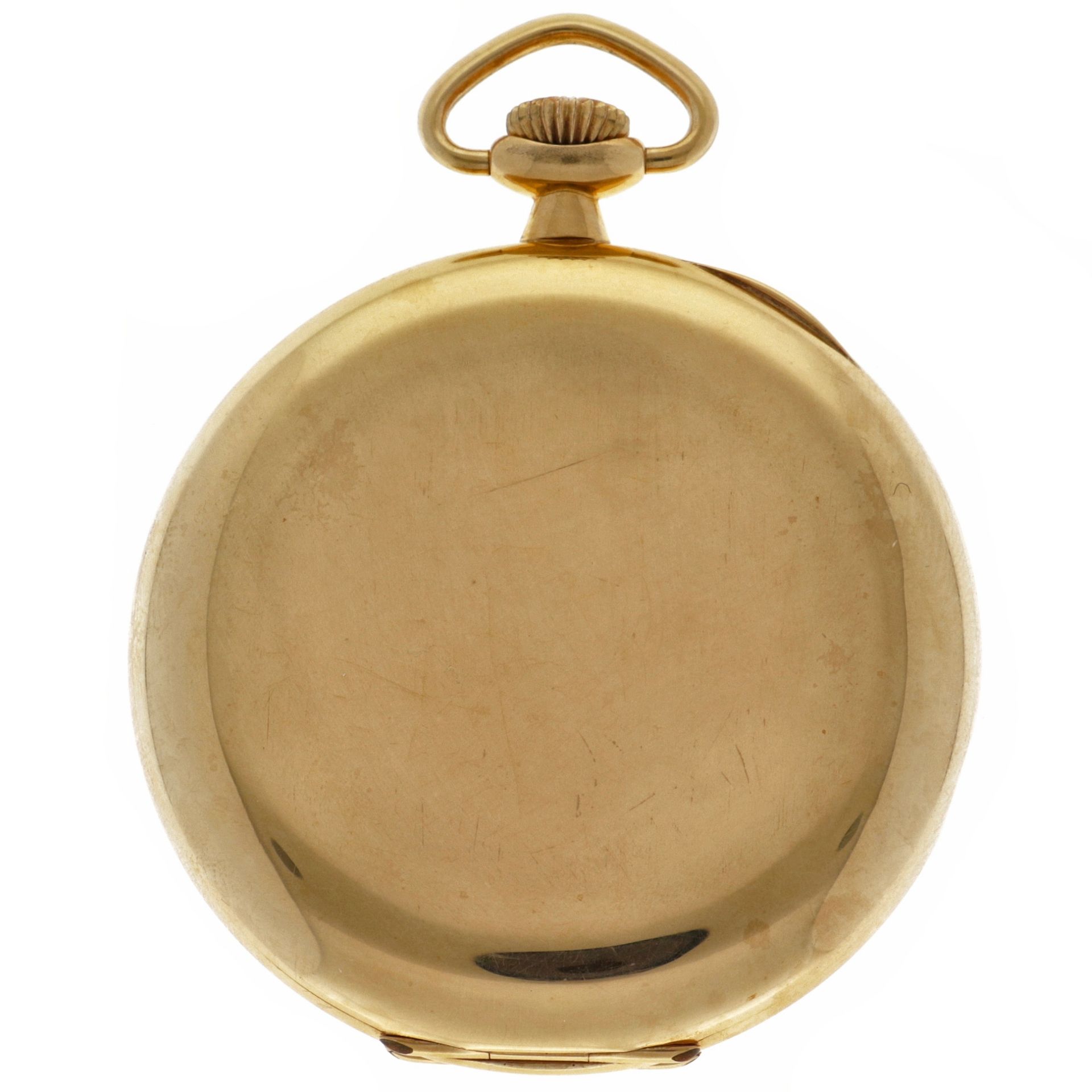 No Reserve - Chronometre Neutral 18K. 4057/8 - Men's pocket watch.  - Image 2 of 6