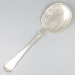 Ice cream scoop "Hollands Rondfilet", silver.