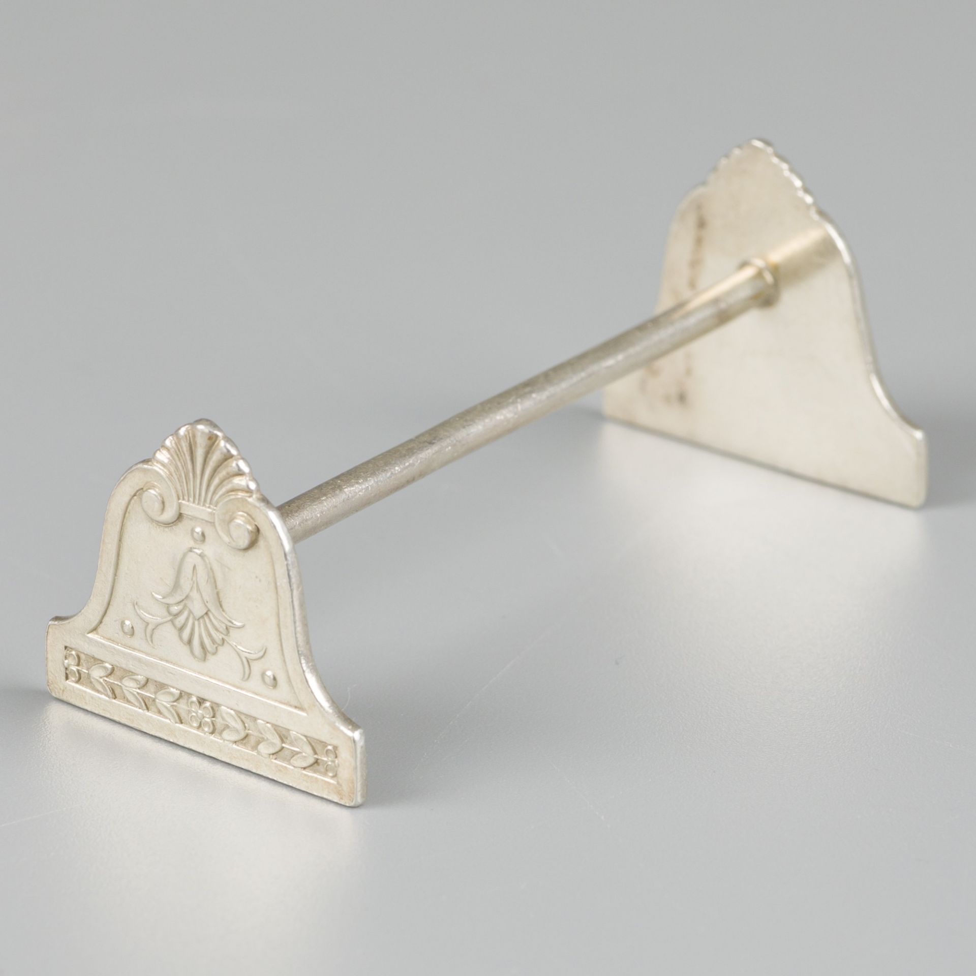 10-piece set of knife rests, silver. - Image 2 of 5