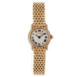 Cartier Victoria 18K. 6602 - Ladies watch - approx. 1985.